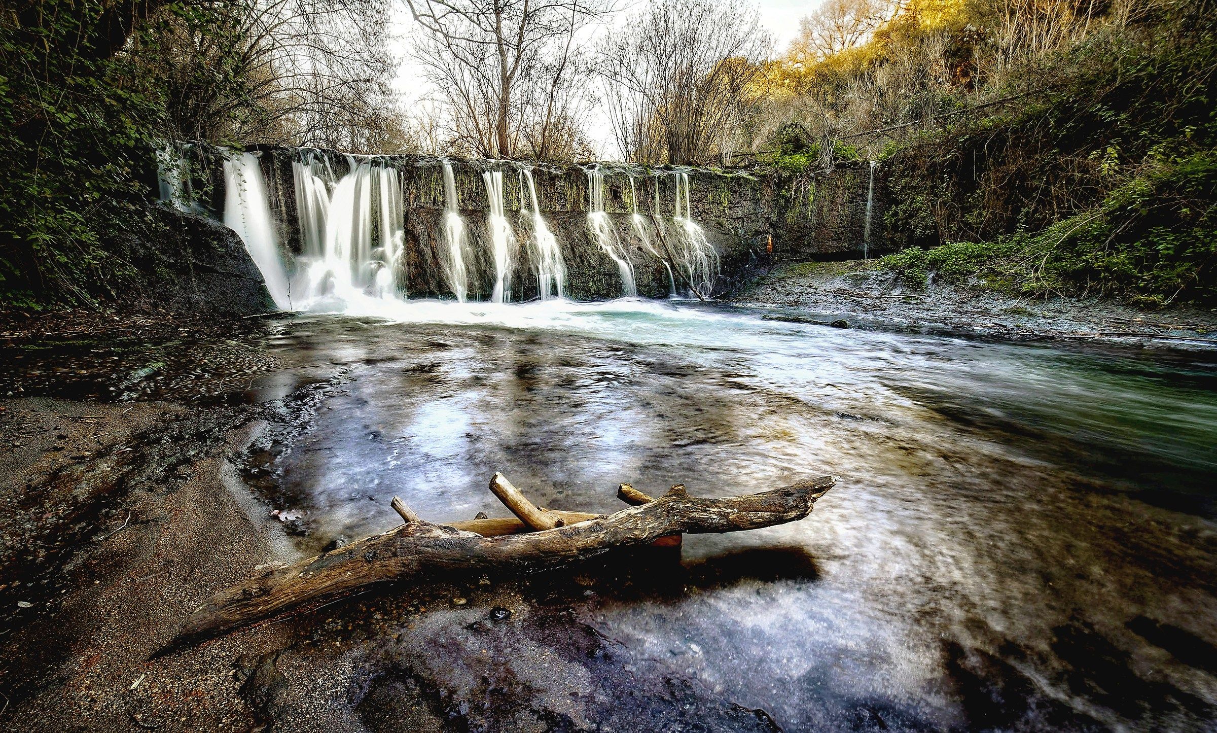 Waterfall of the Sambuco, Forre di Corchiano