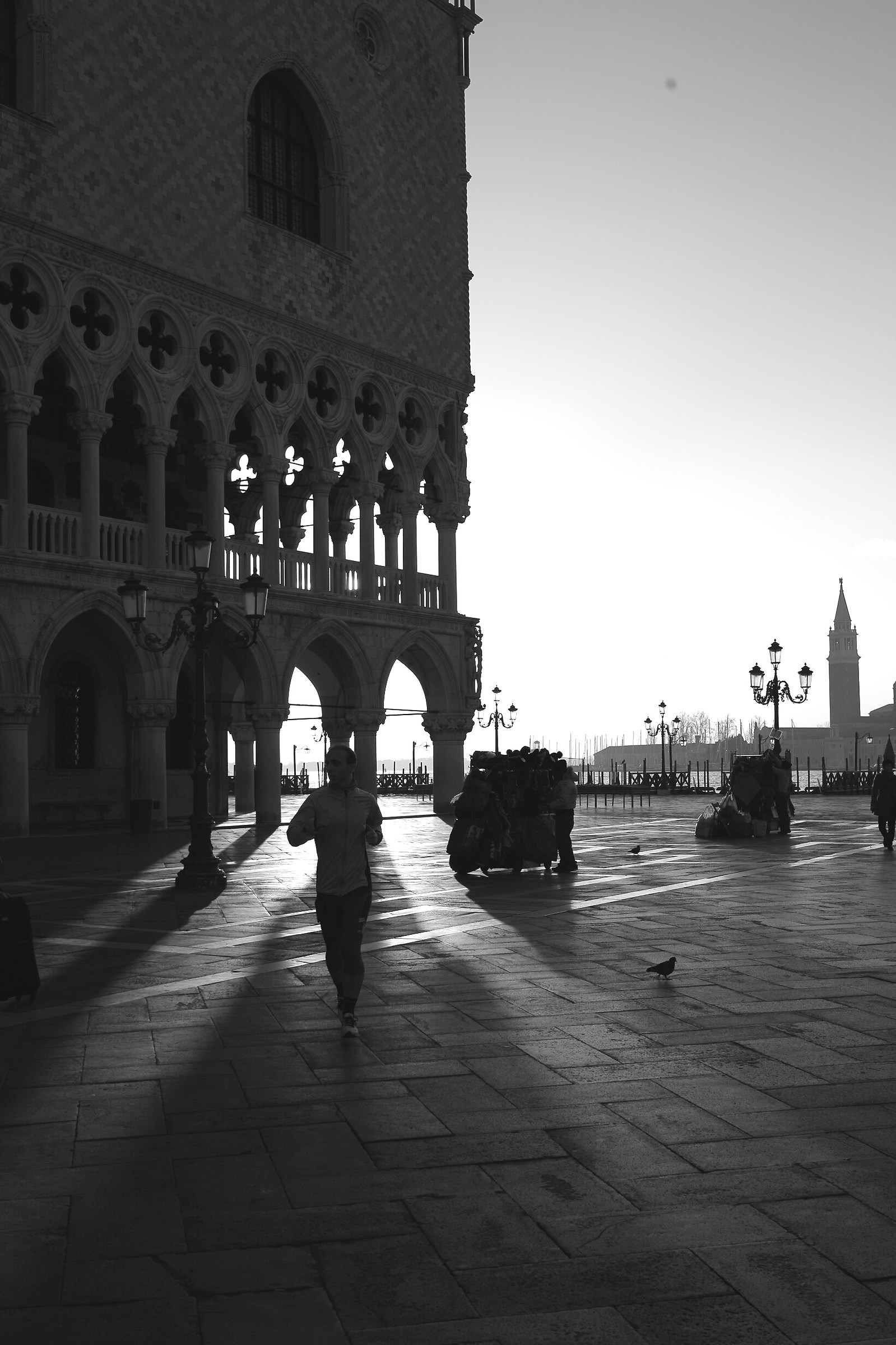 Running in Venice