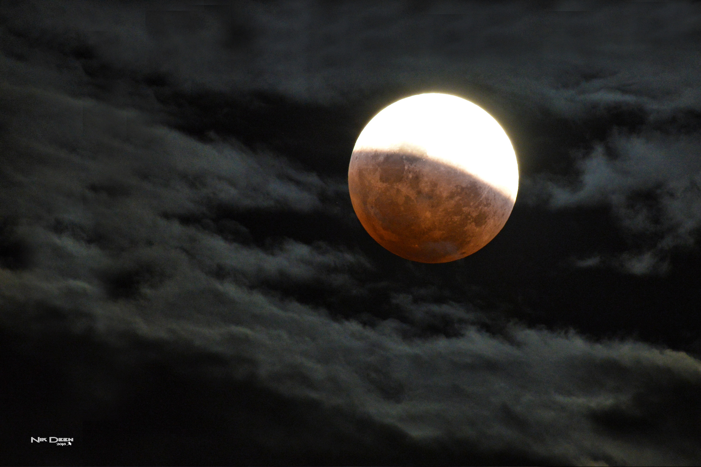 31.01.2018 "super blue blood moon"