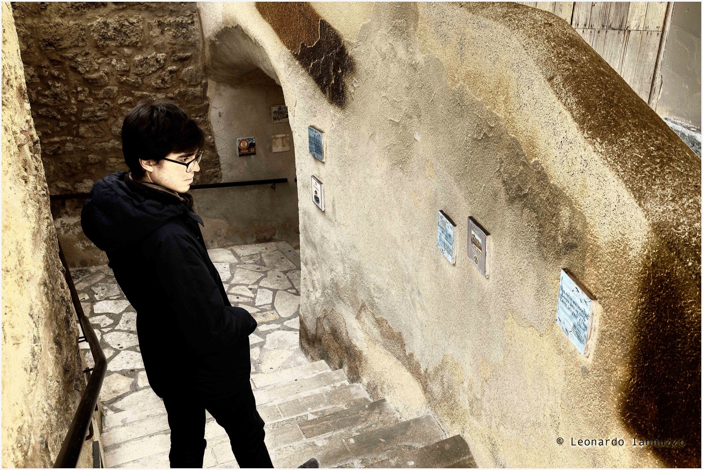 on the way to the port