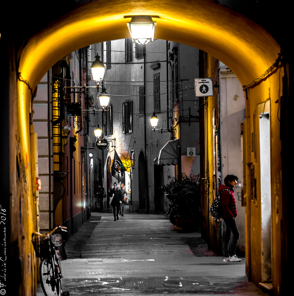 On the streets of Pisa