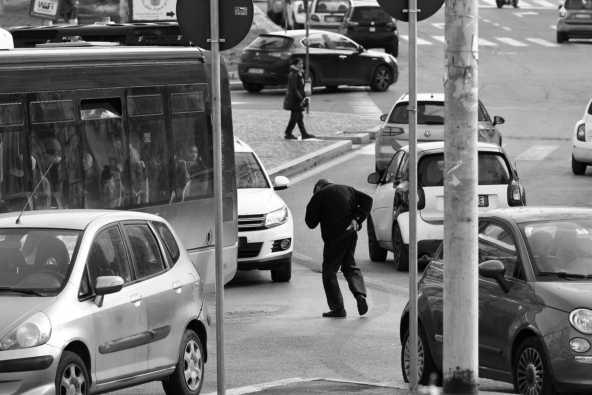 Surrounded by indifference!