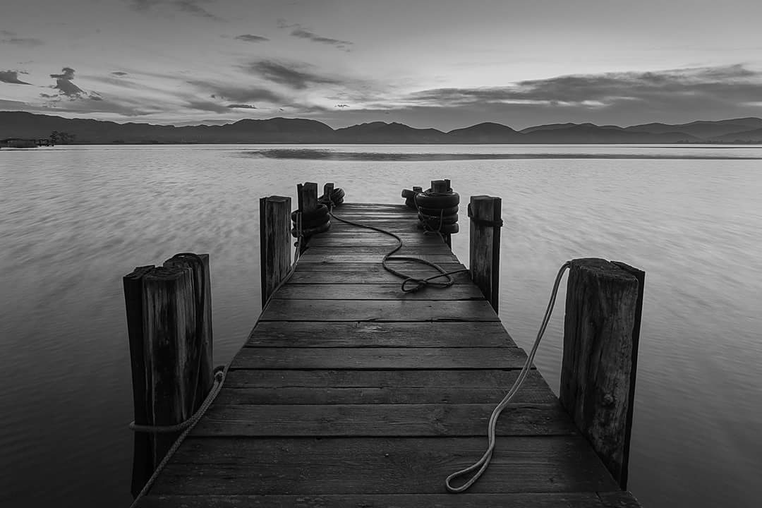 Pontile sul lago