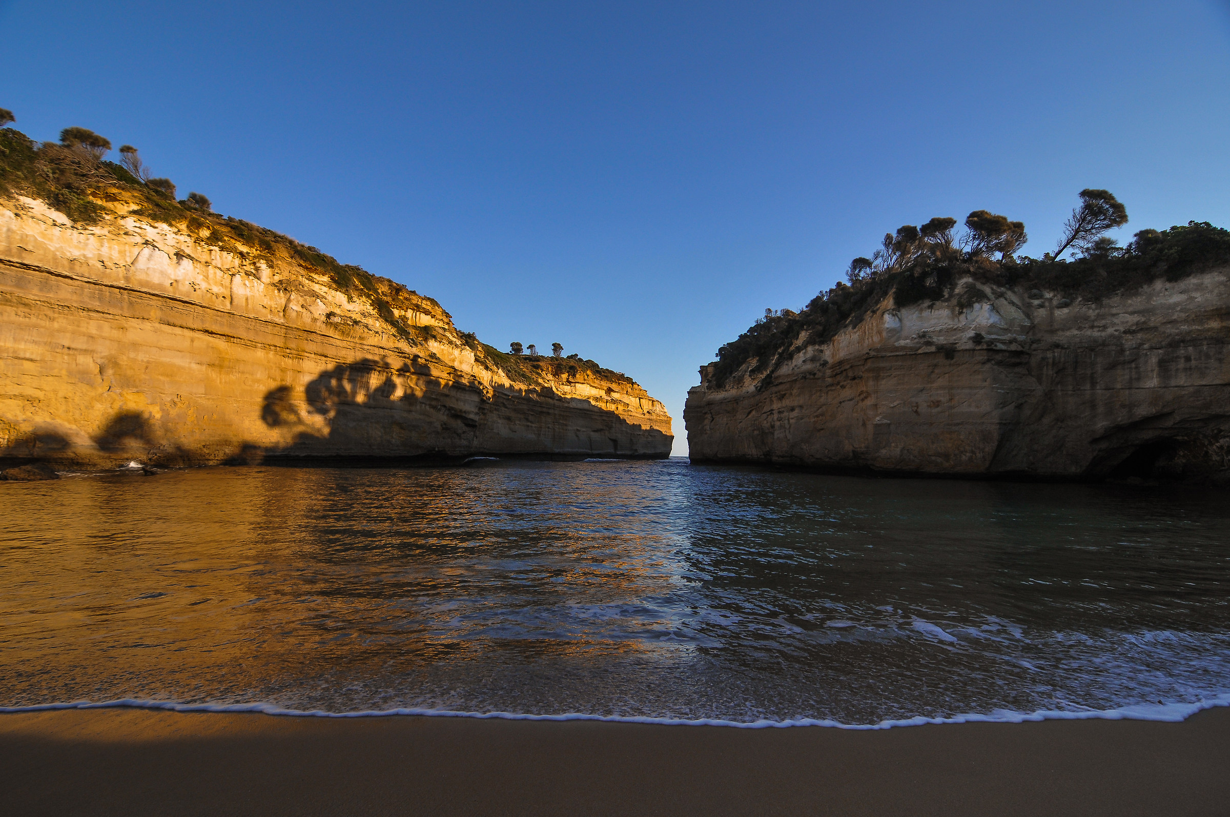 The bay of the shipwreck