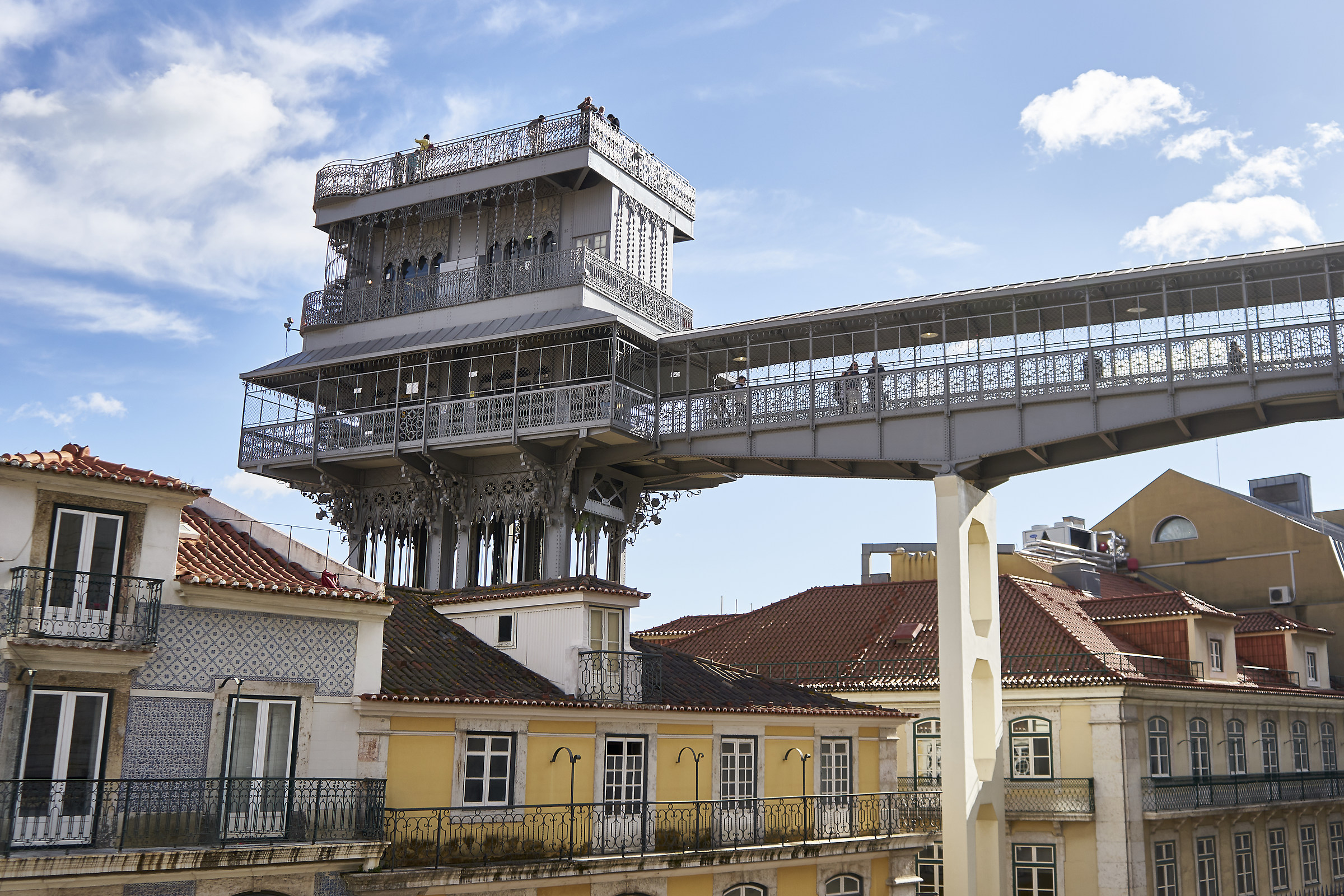 Lisbon, elevador Santa Justa