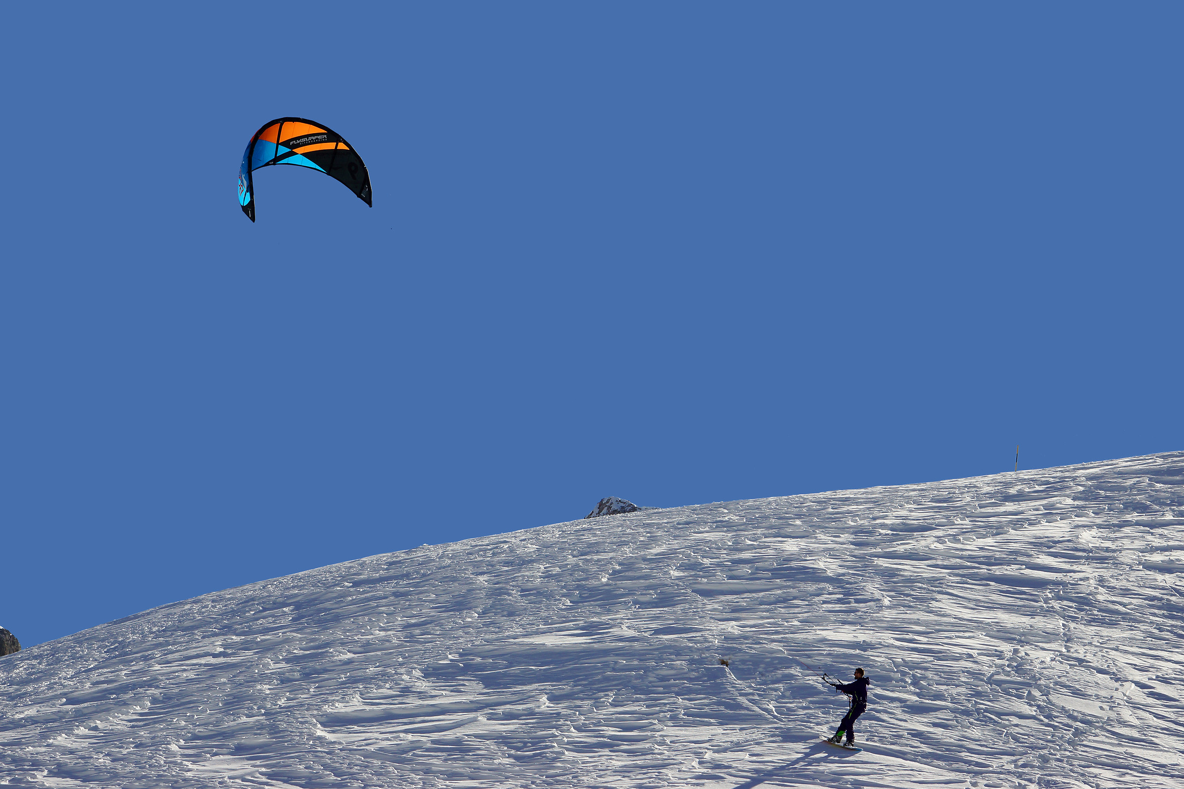 trascinato dal vento