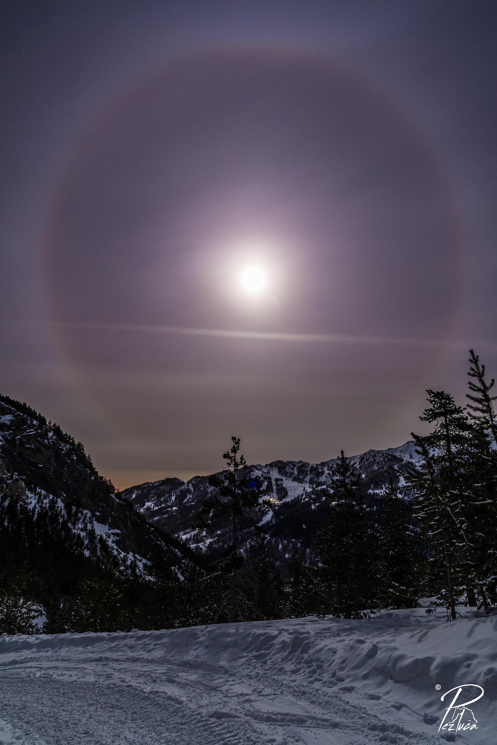 Super moon on the Melezet