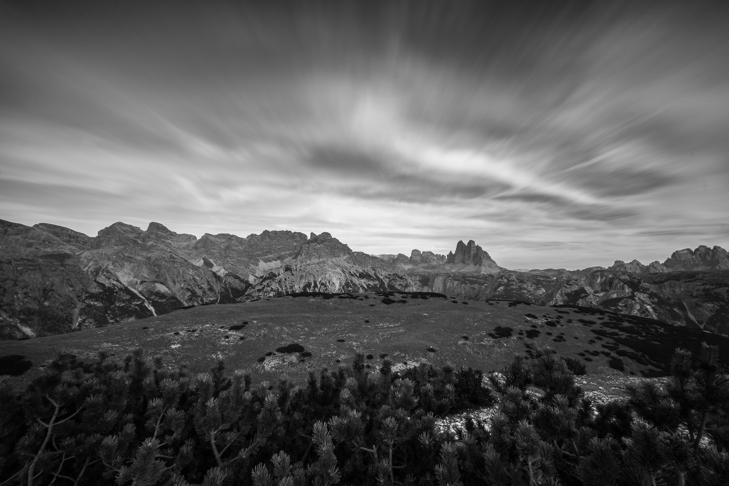 Three peaks of Lavaredo