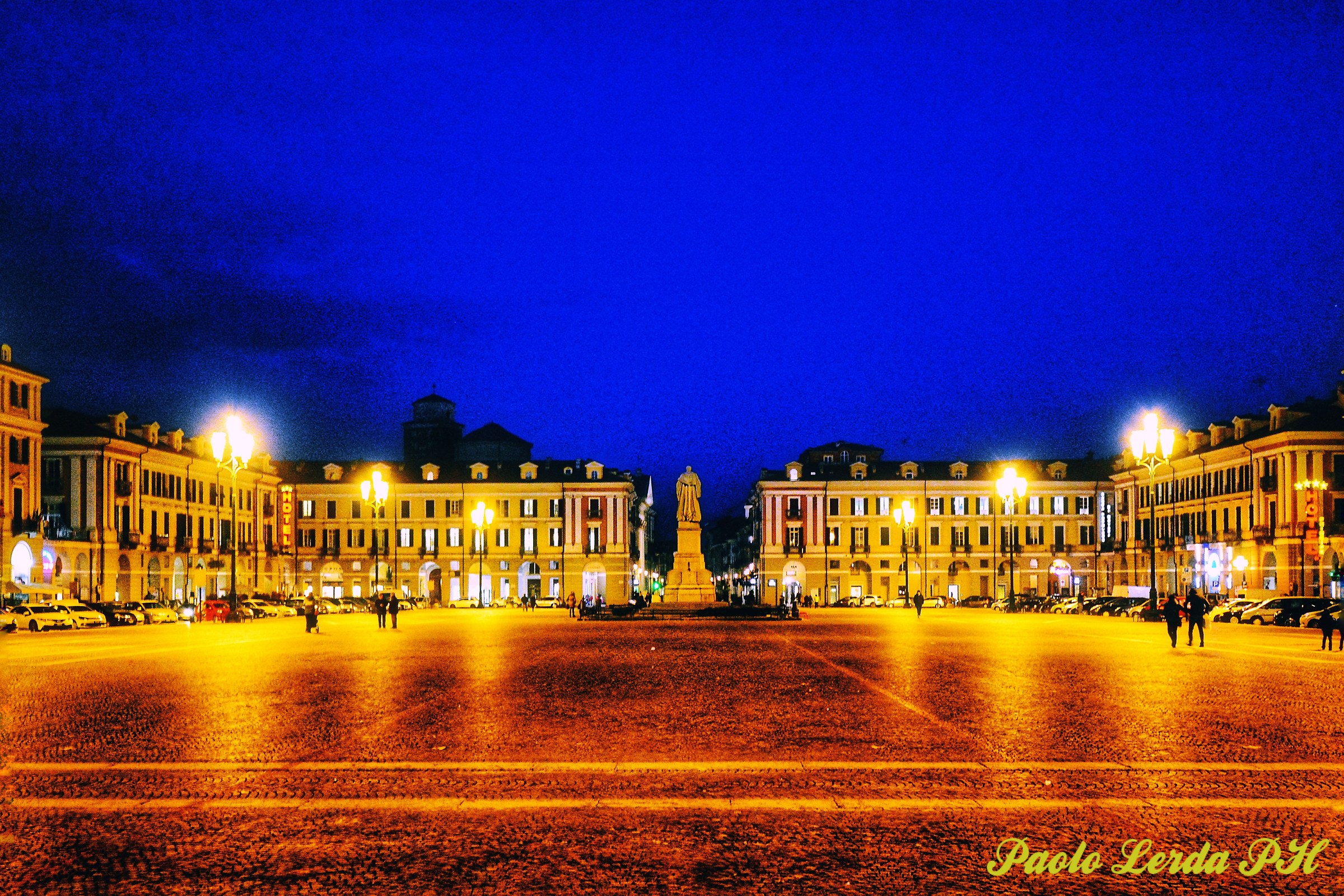 Cuneo by night - Italy