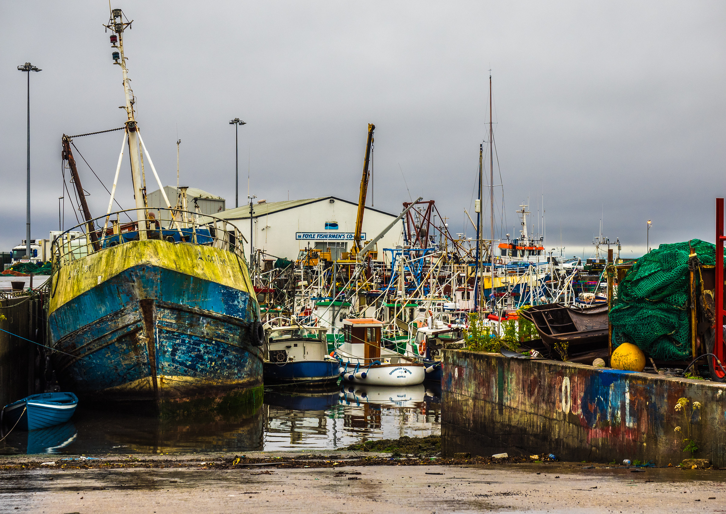 The port of Greencastle