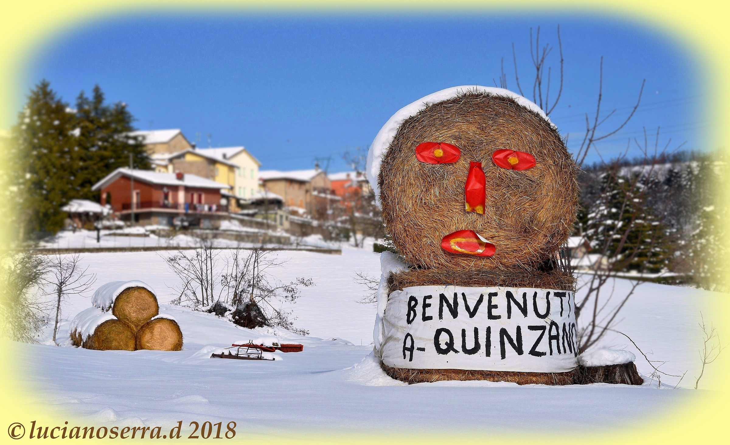 Benvenuti a Quinzano di Loiano (Bo)... con la neve