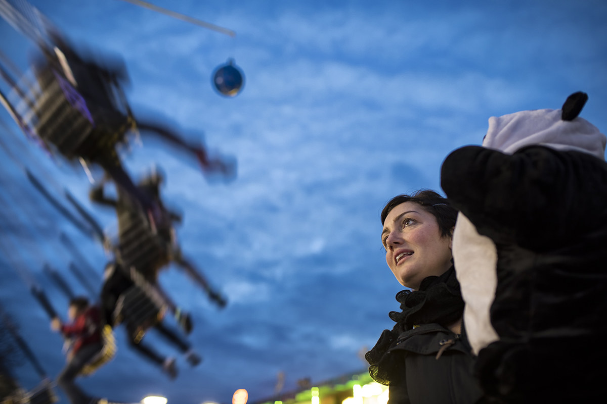 il fascino delle giostre