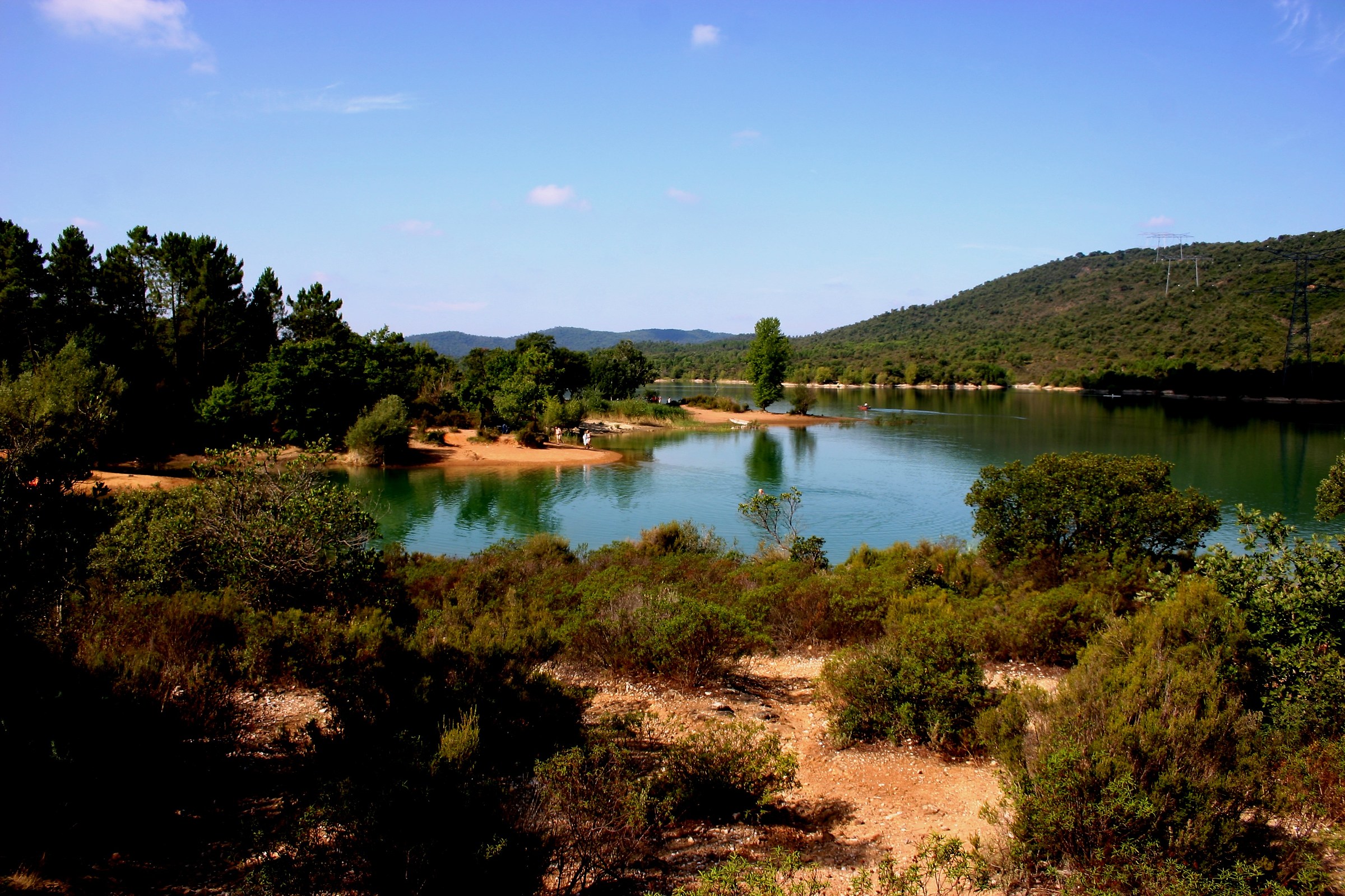 Lac de Saint Cassien (South France)
