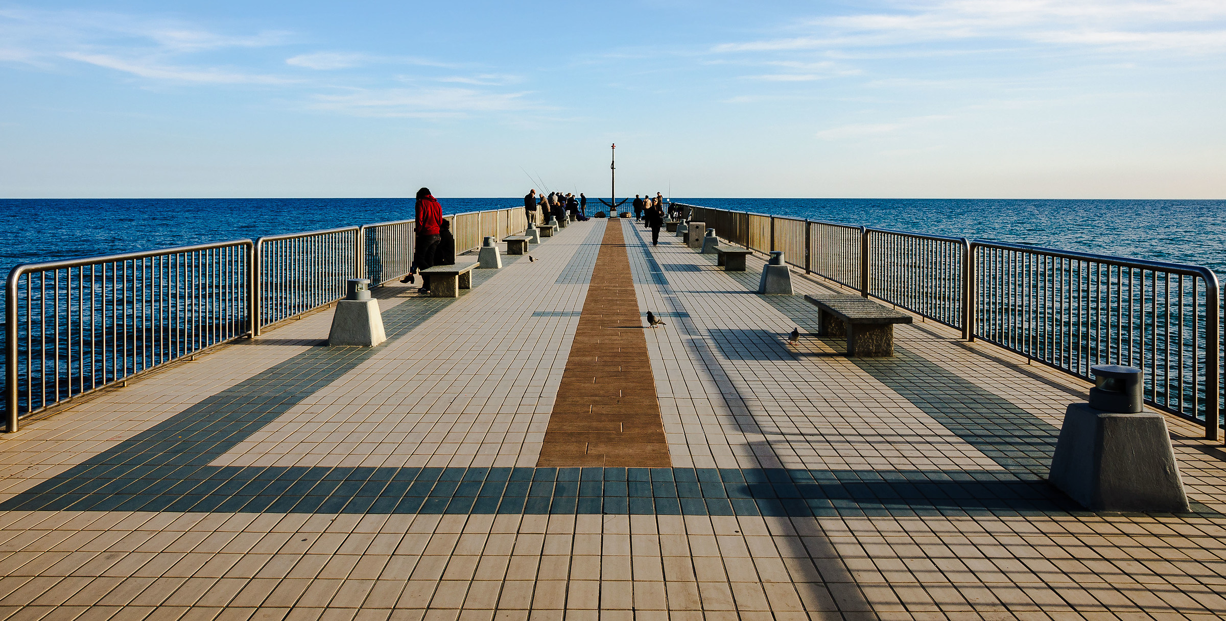 Towards a blue horizon