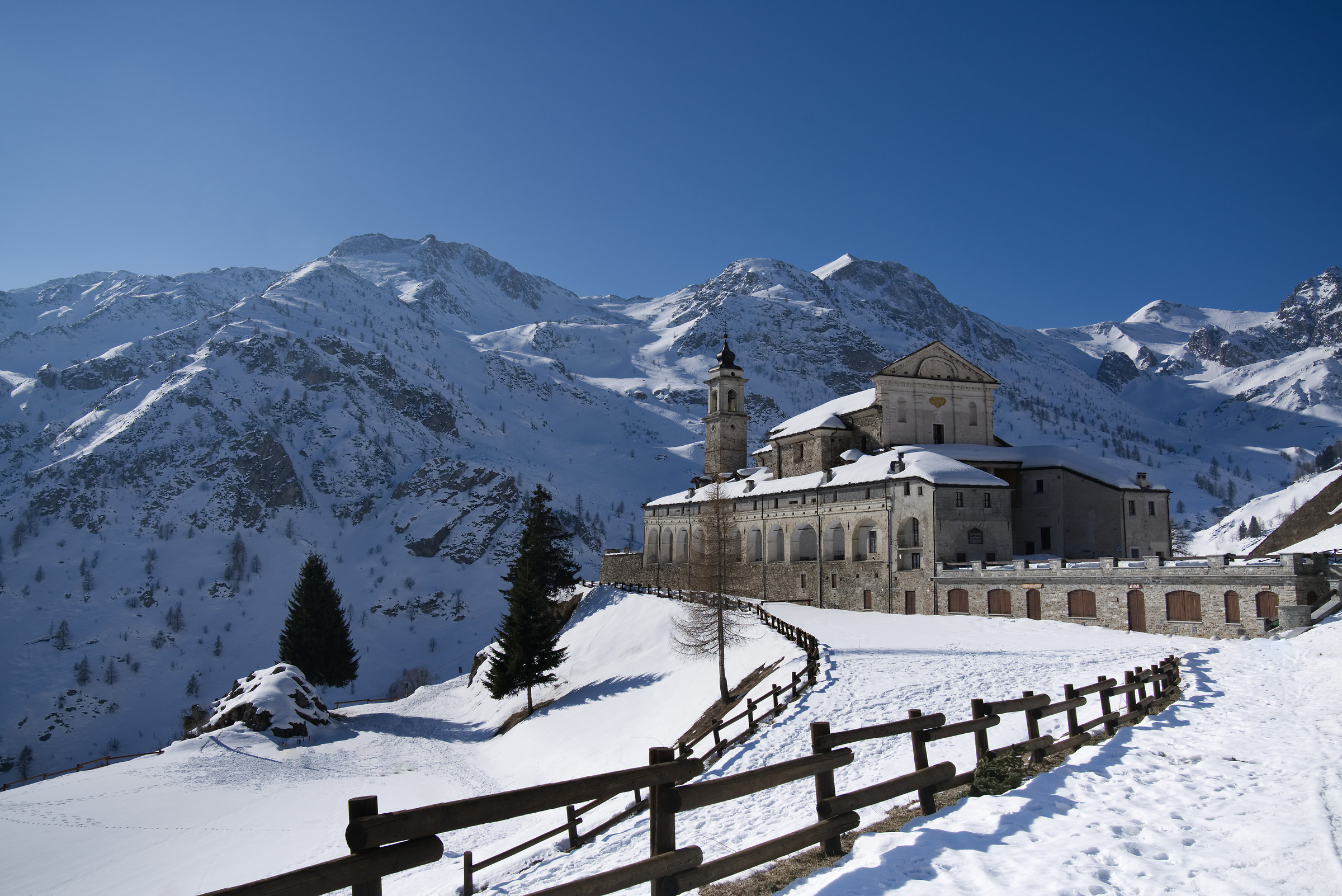 The sanctuary of San Magno in Val Grana