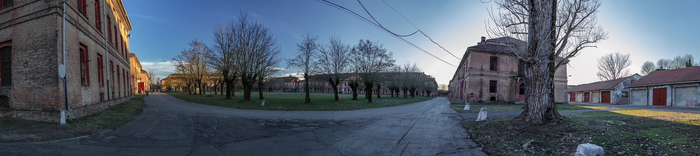 Panoramica della Cittadella di Alessandria
