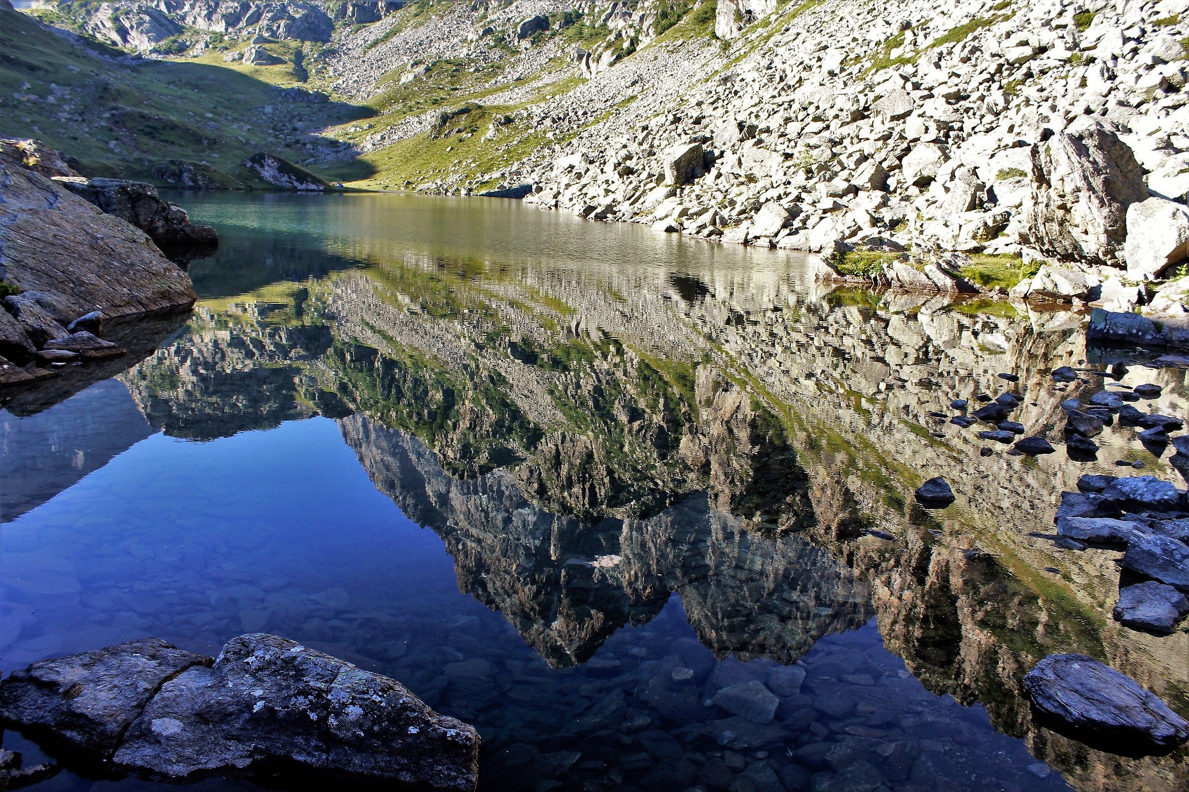 Monviso psecchato in Lake Fiorenza 2016