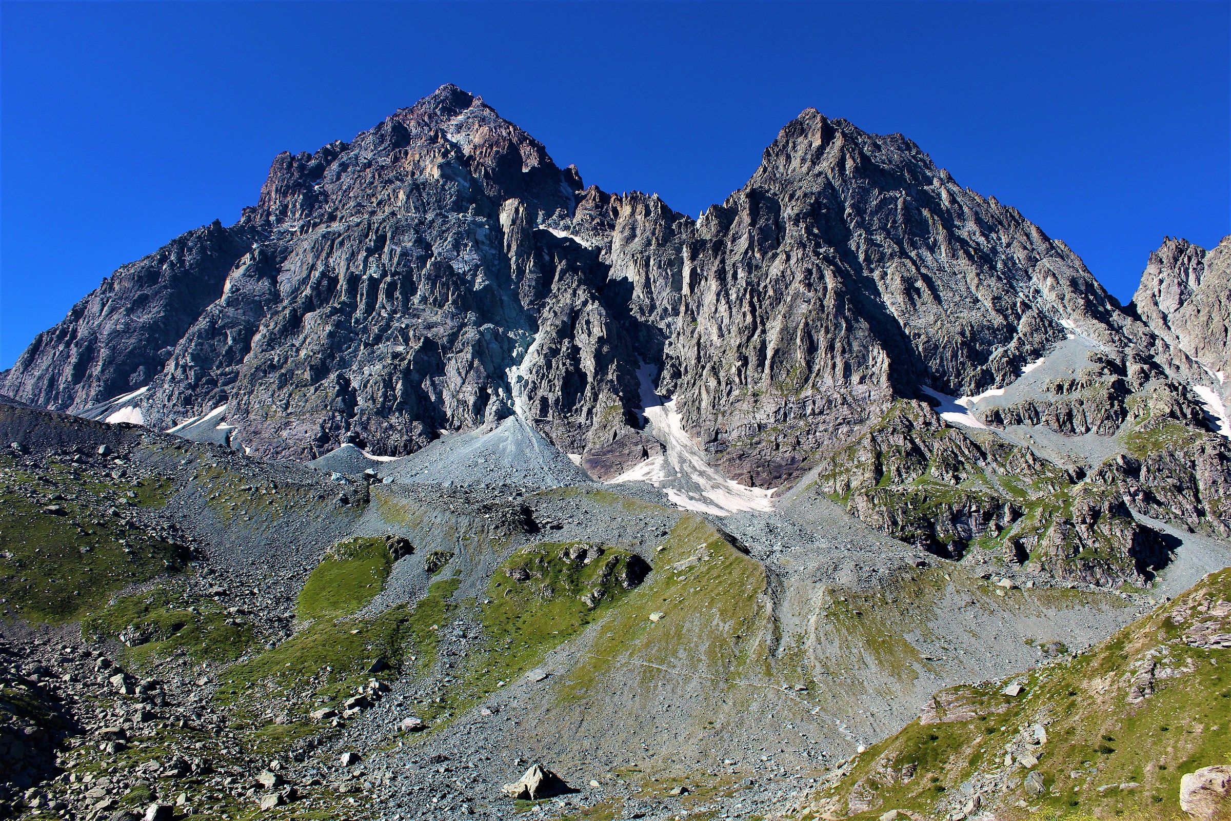 In the presence of the King of Stone- Monviso 2016