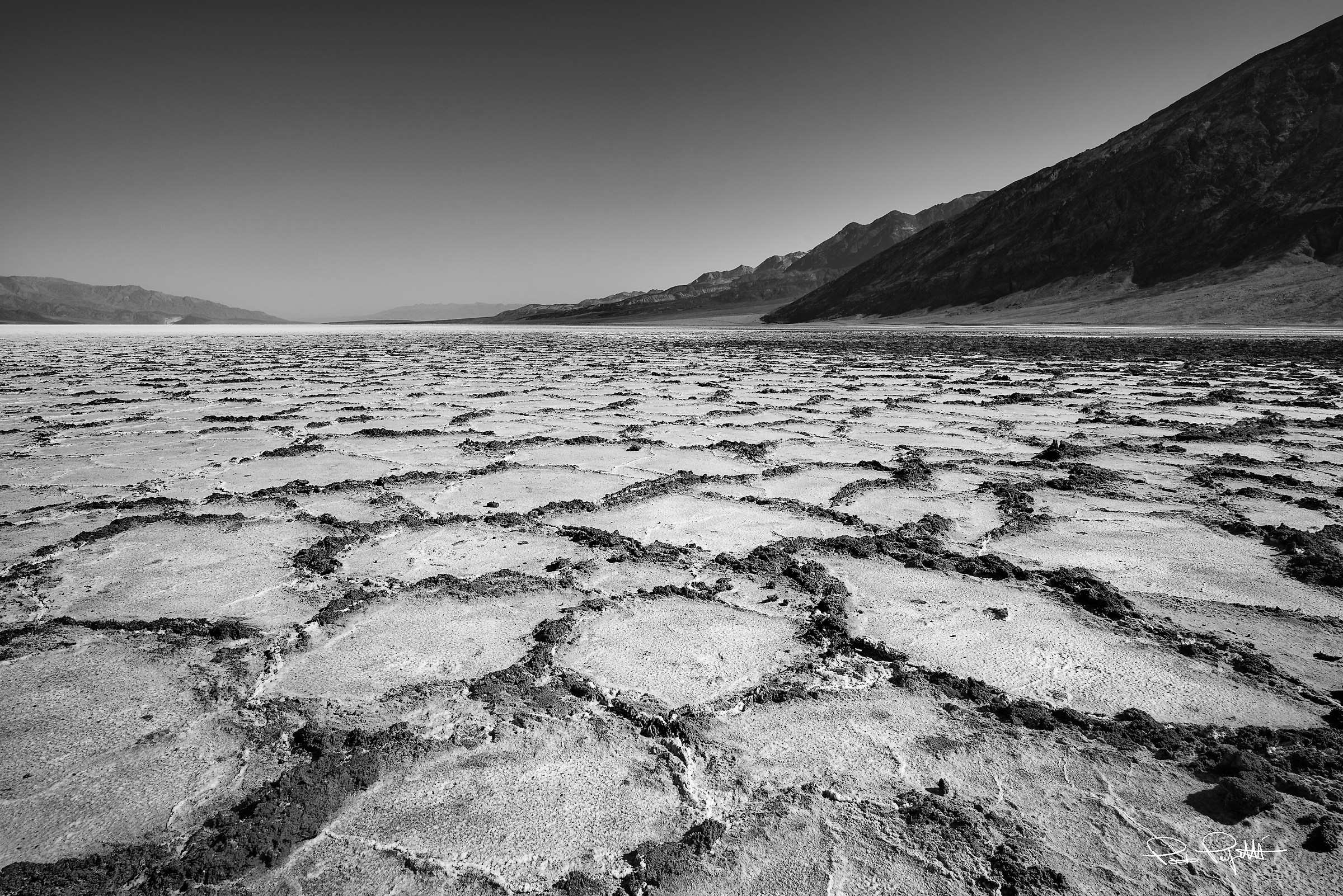 Badwater salt lake