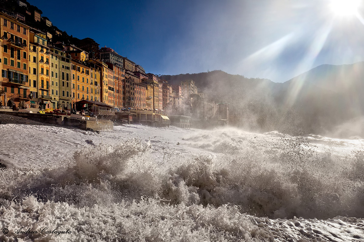 Inedita a Camogli...