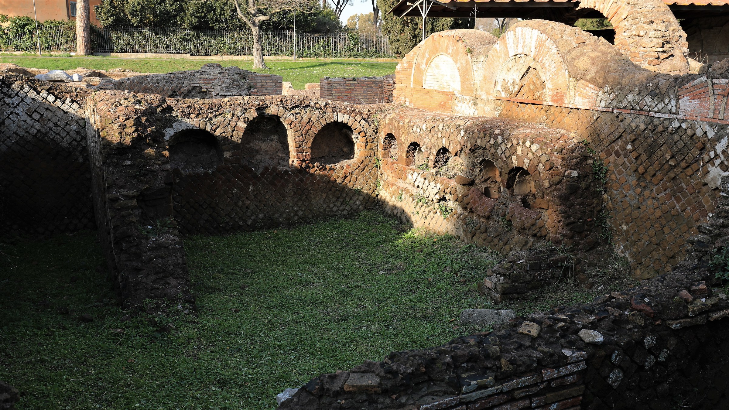 Ostia Scavi - Necropolis of the Via Ostiense