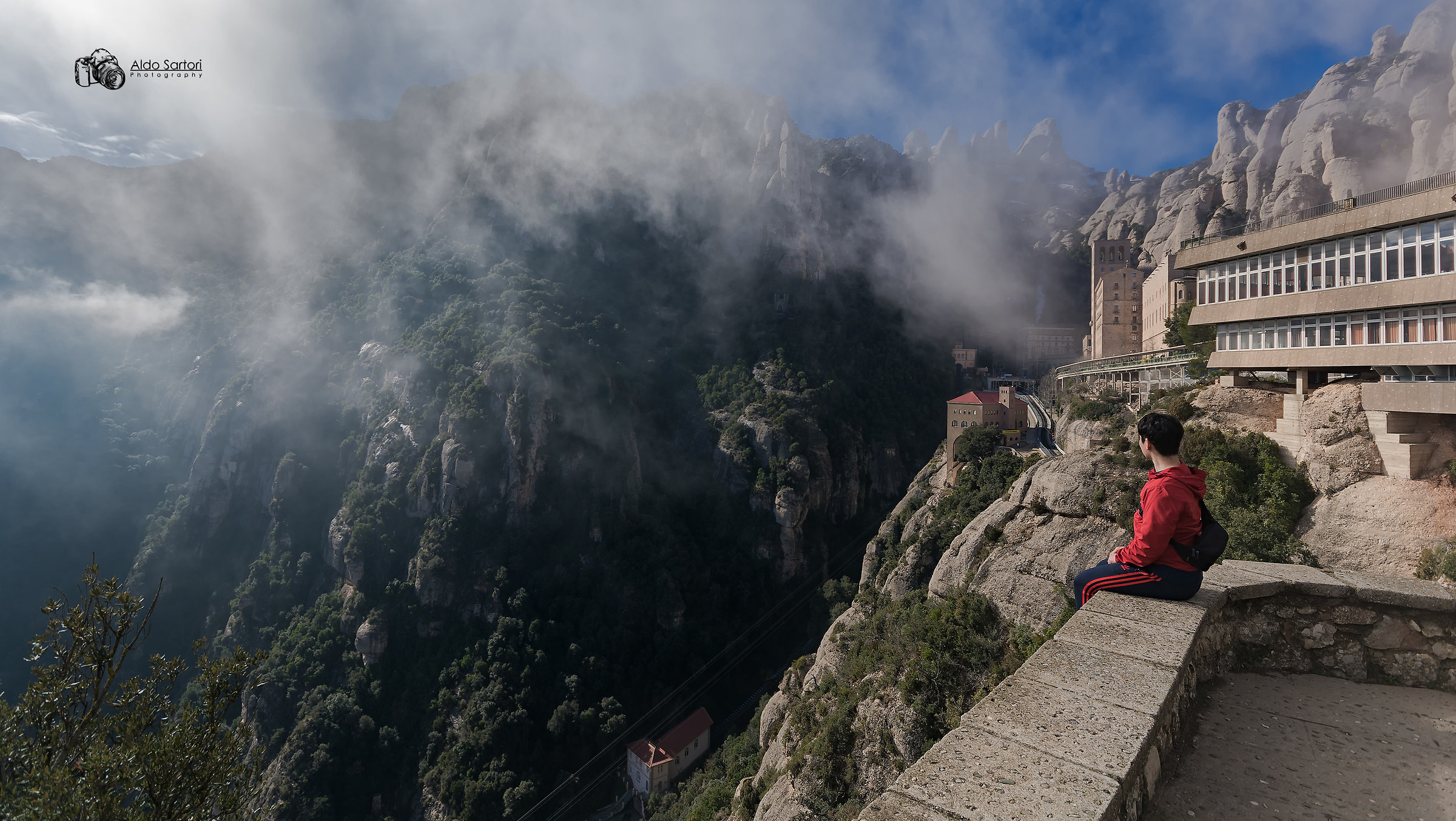 Vista dal Montserrat