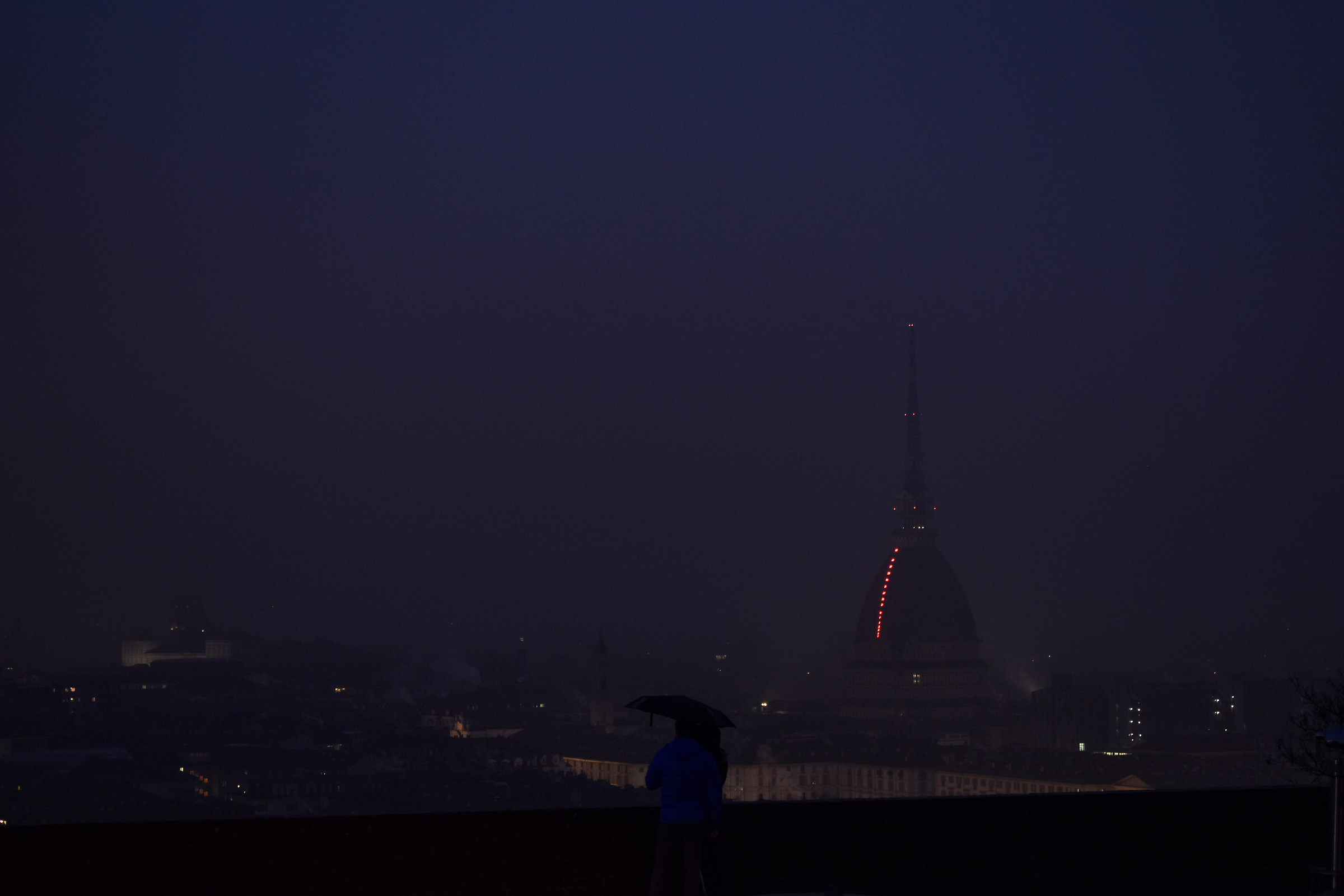 Turin fog