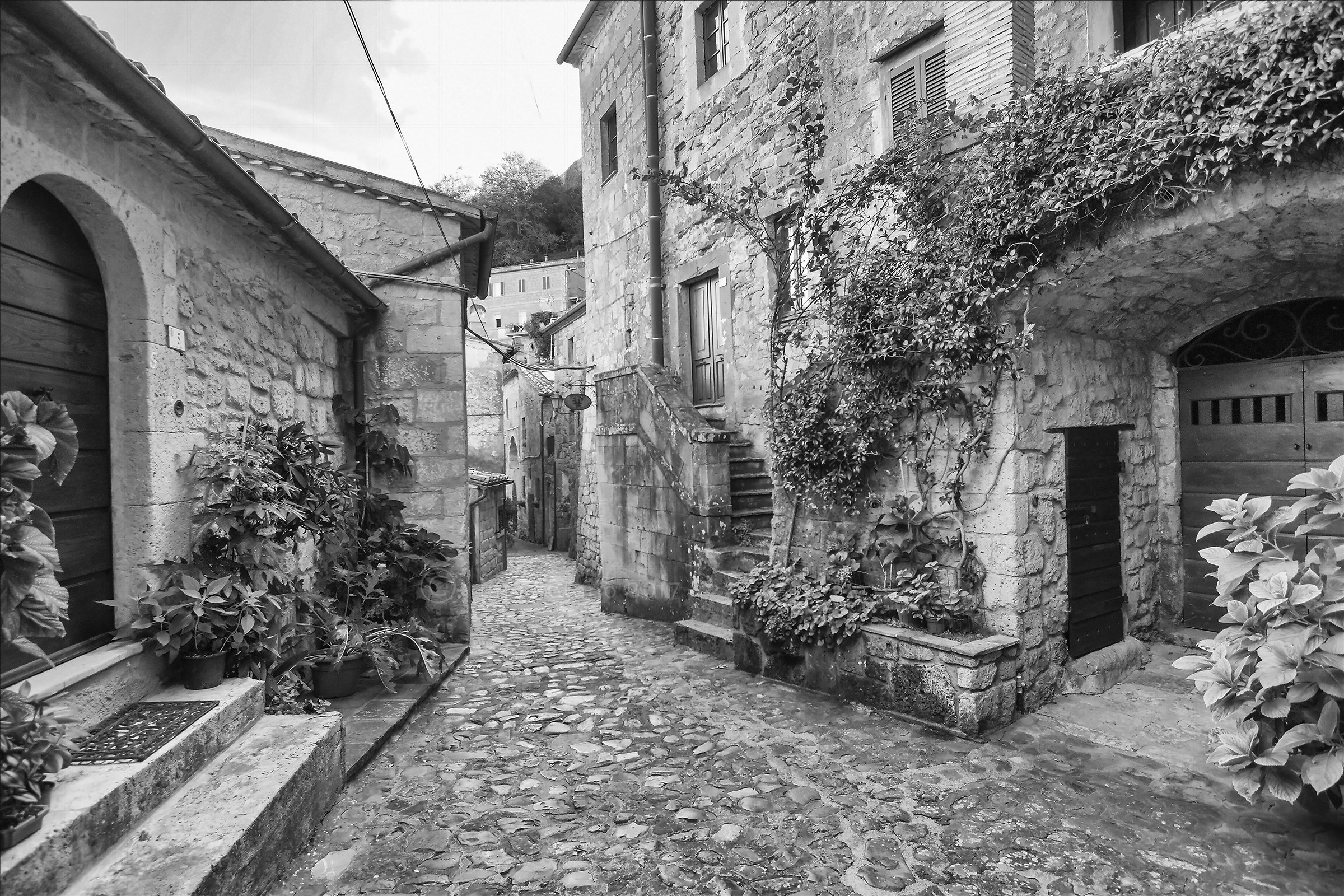 In the alleys of Sorano (Jewish Quarter)