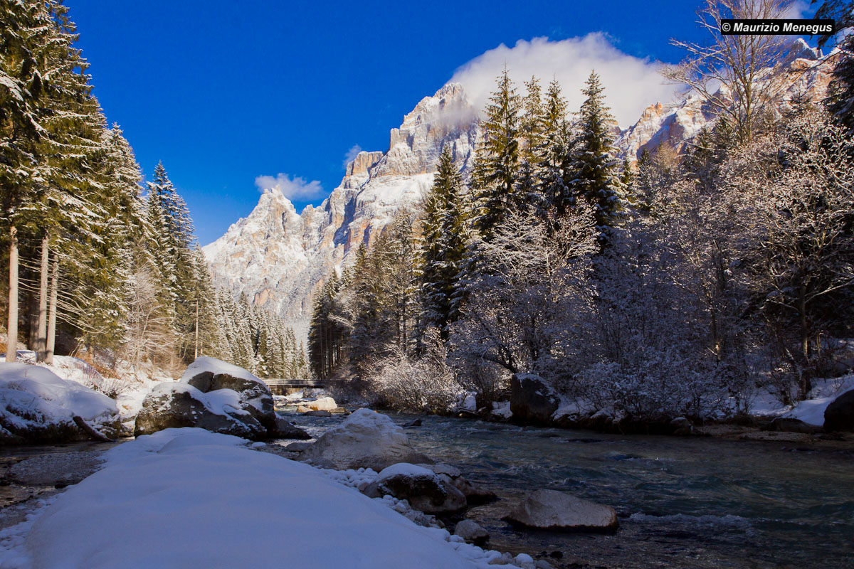 Torrent Boite and Sorapis Group - Dolomites
