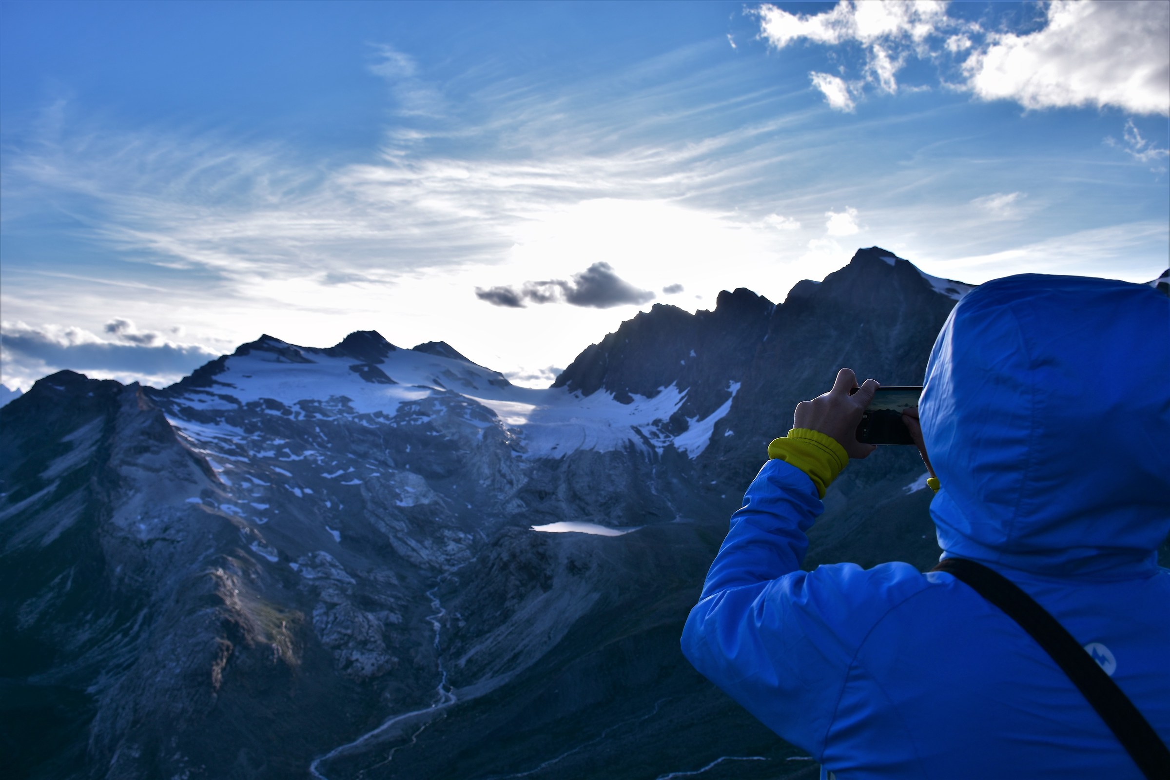 ghiacciaio dello Scerscen...