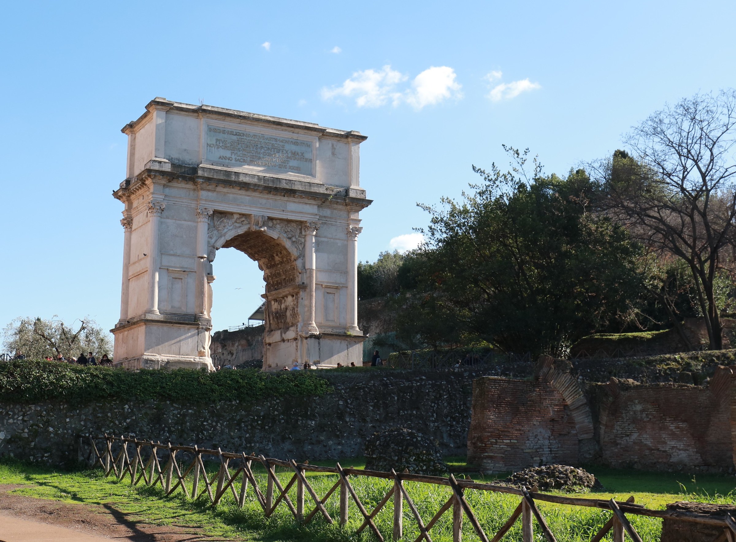 Rome Palatine Arch of Titus
