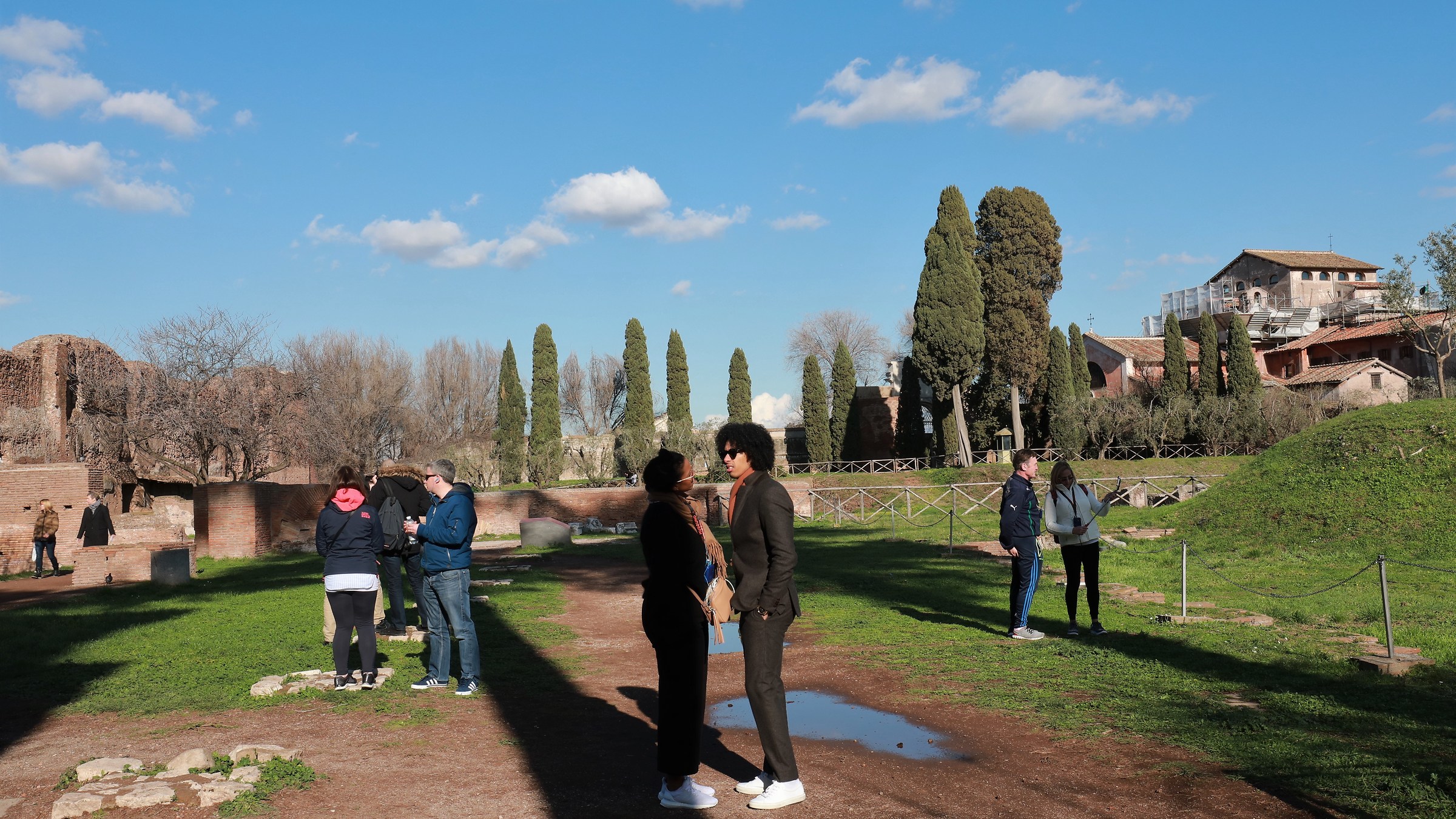 Rome Palatine visitors