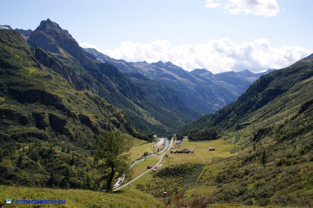 Plan of the Toce Waterfall from the Furculti Alps