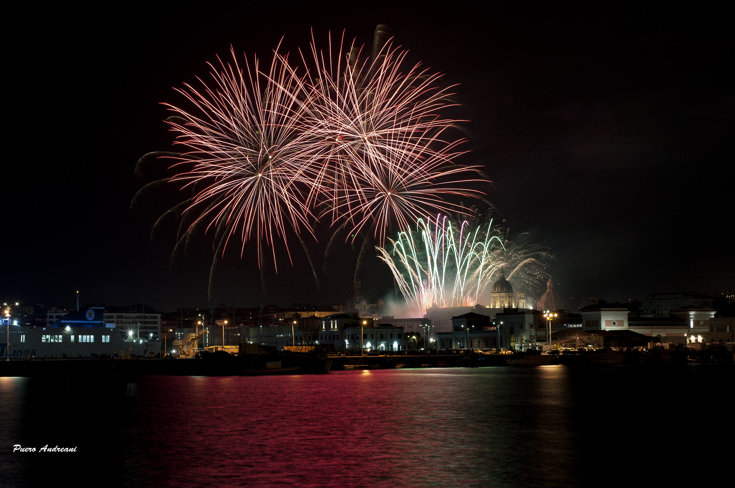 Fireworks on 3 February