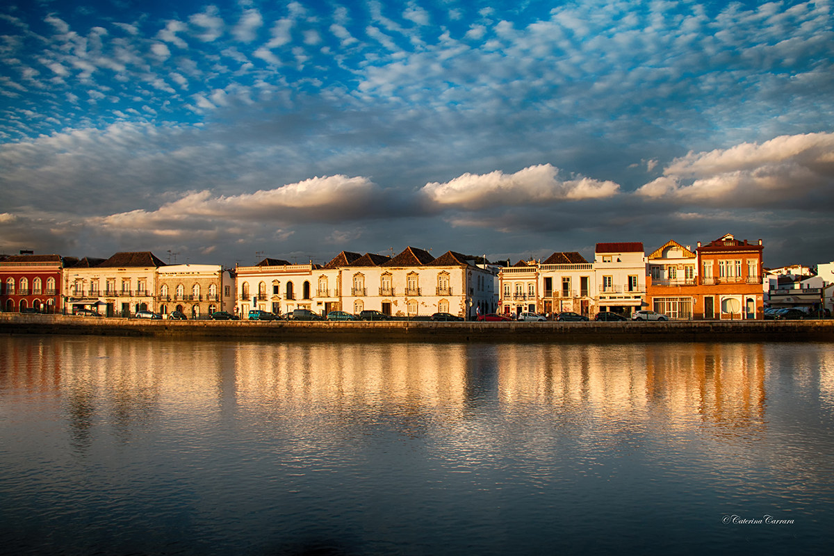 Clouds above the roofs