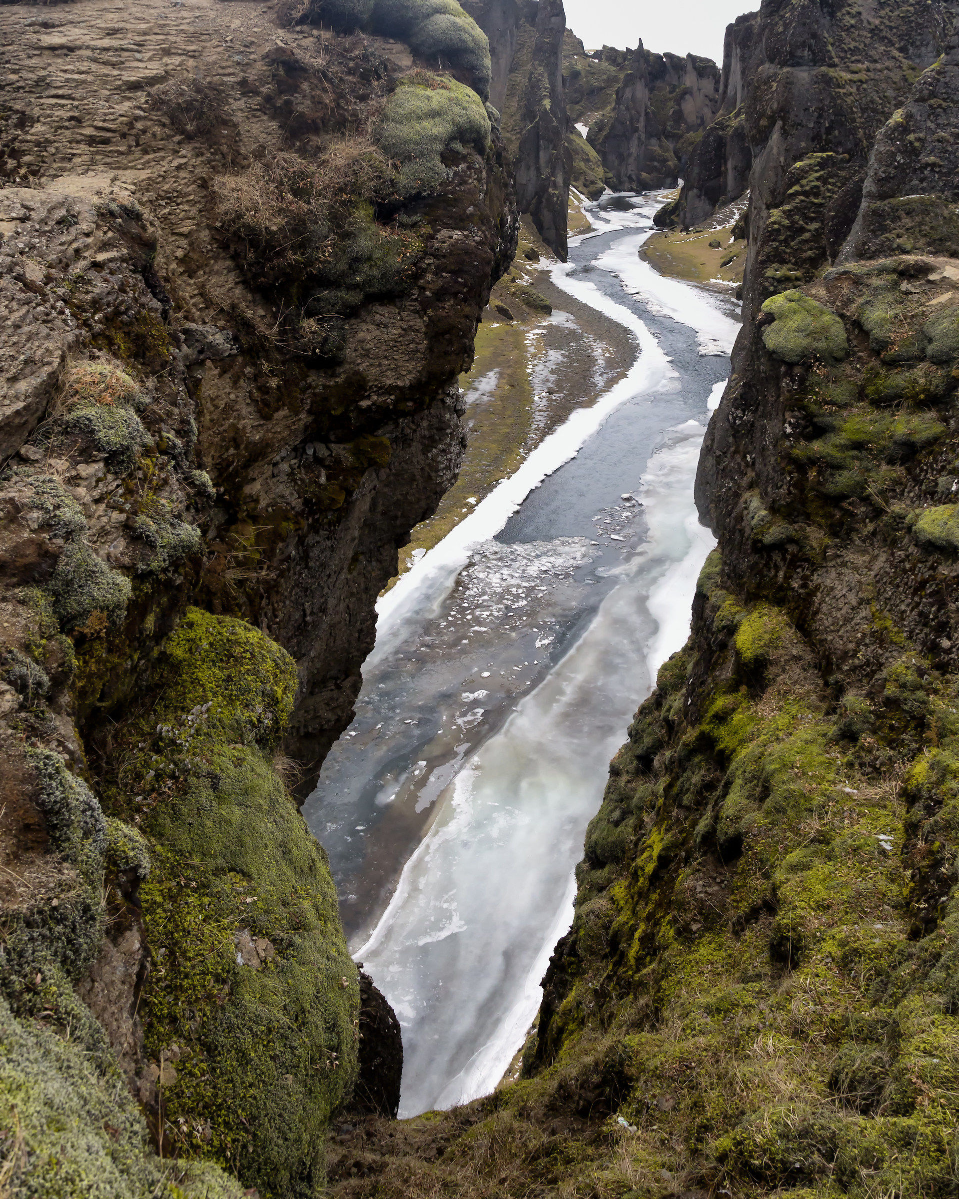 Canyon di Fjaðrárgljúfur