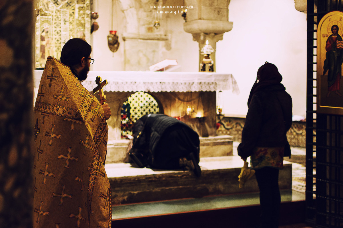 The gold of the saint