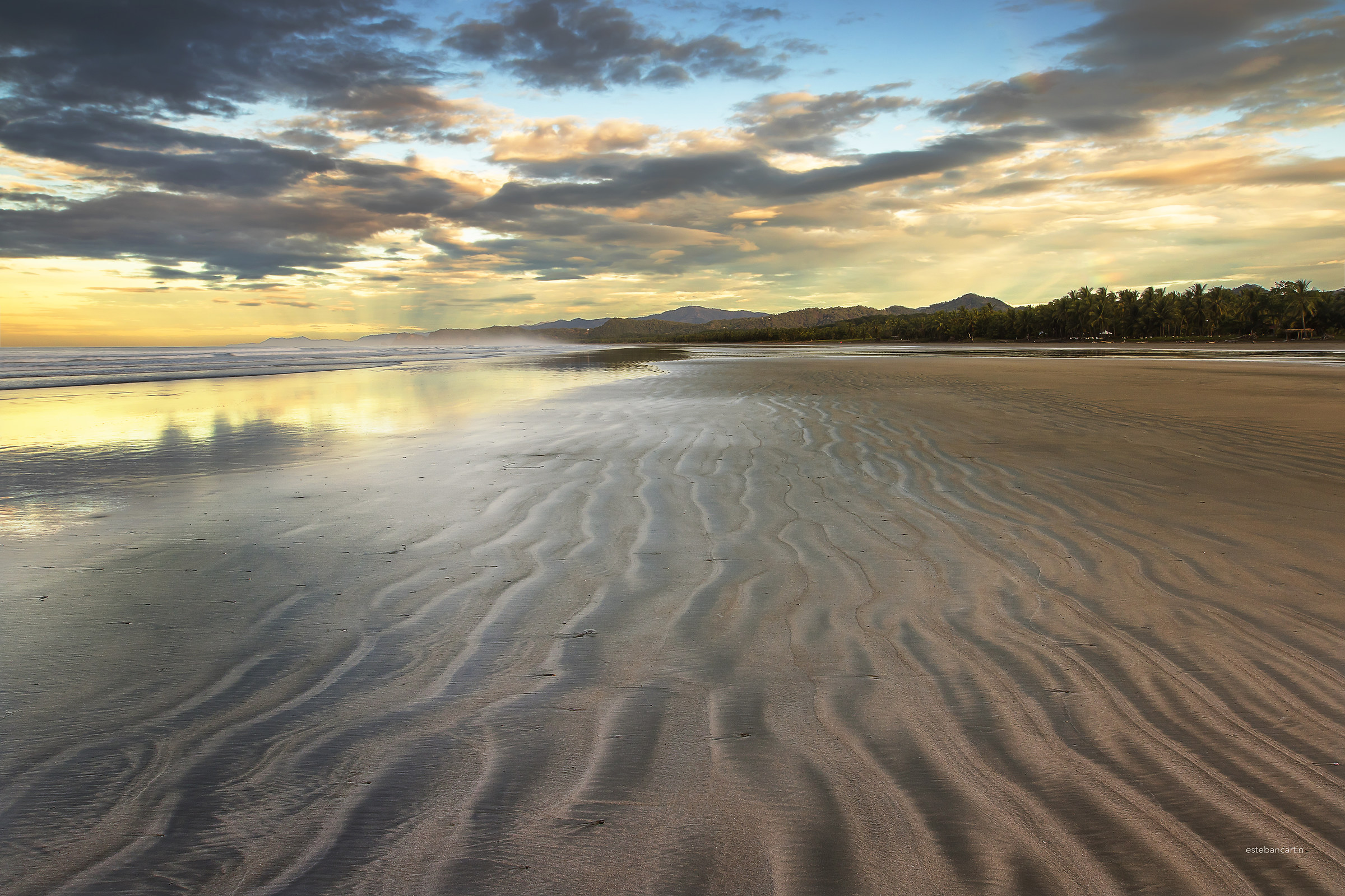 Coyote playa at dawn