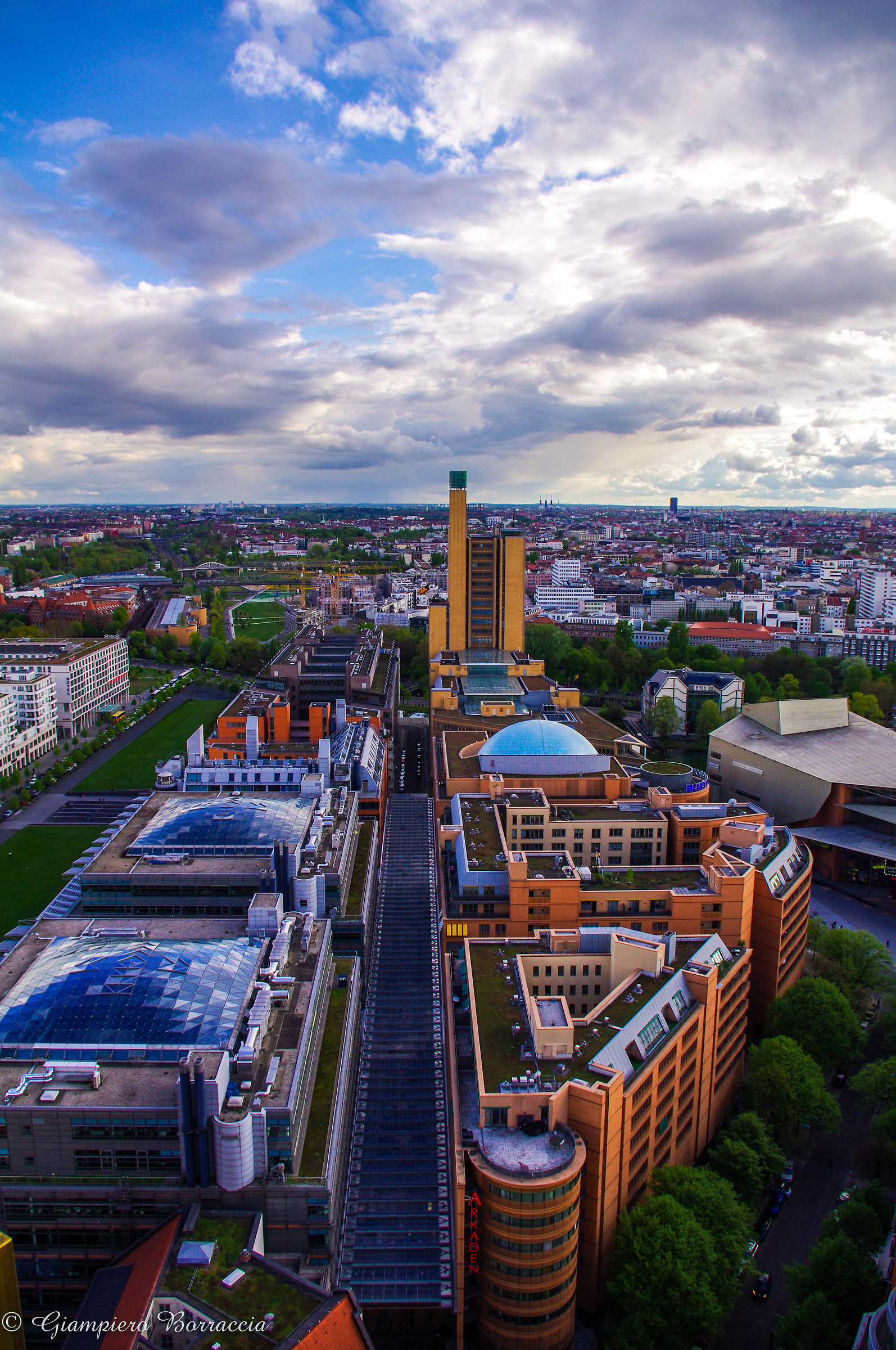 Berlino dal Panorama Punkt 2