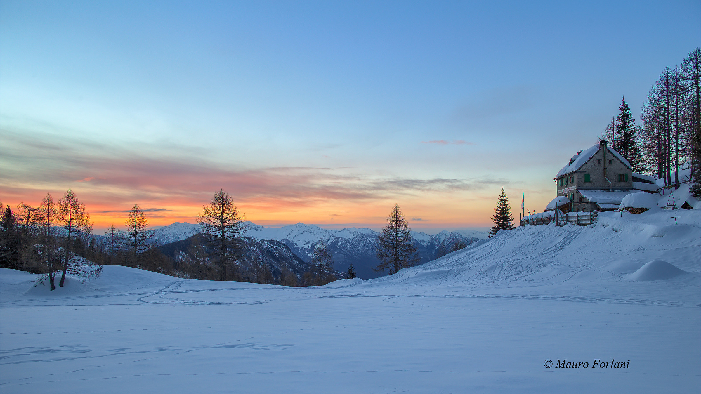 Sunrise at the Crosta Refuge