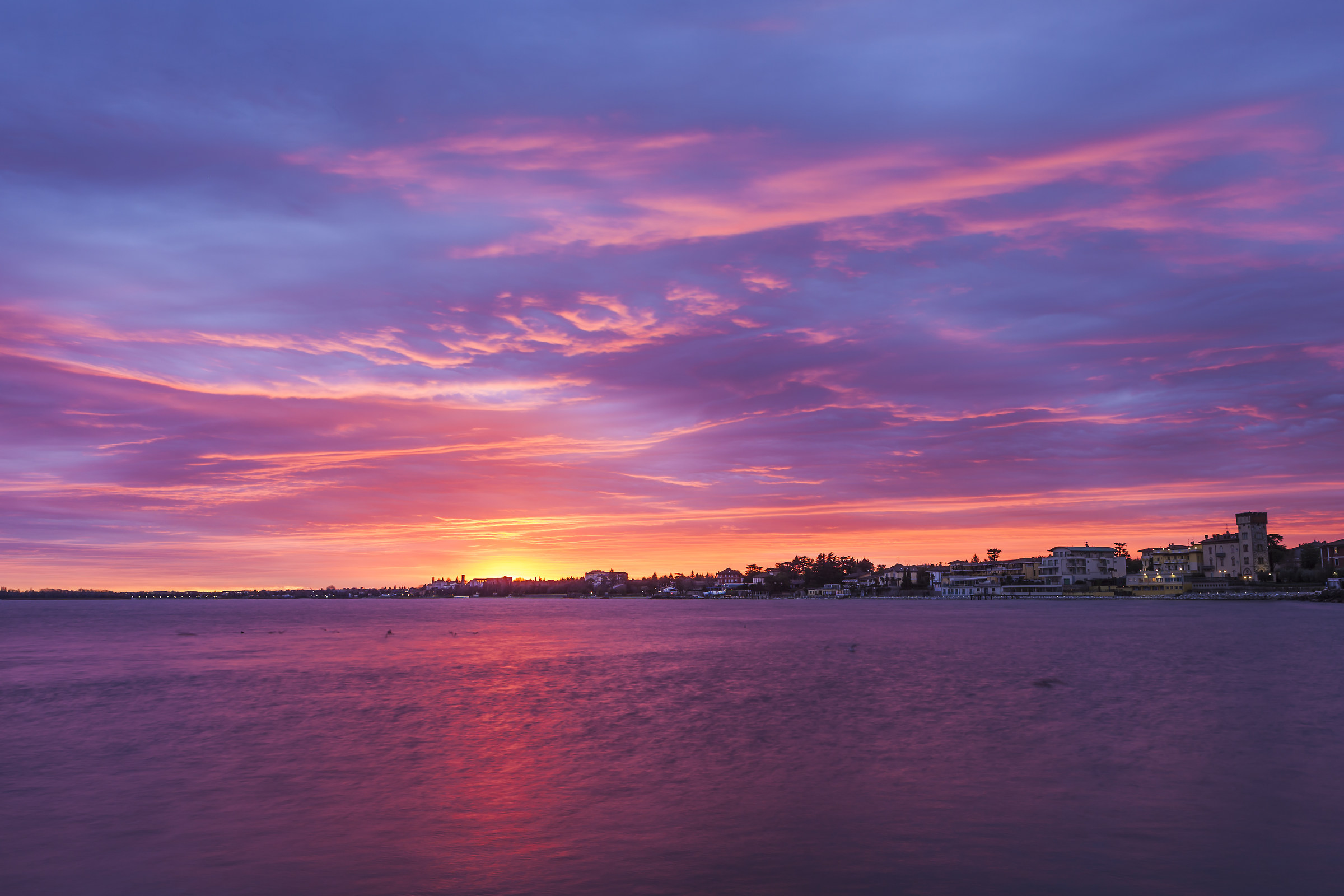 An explosion of color in Desenzano