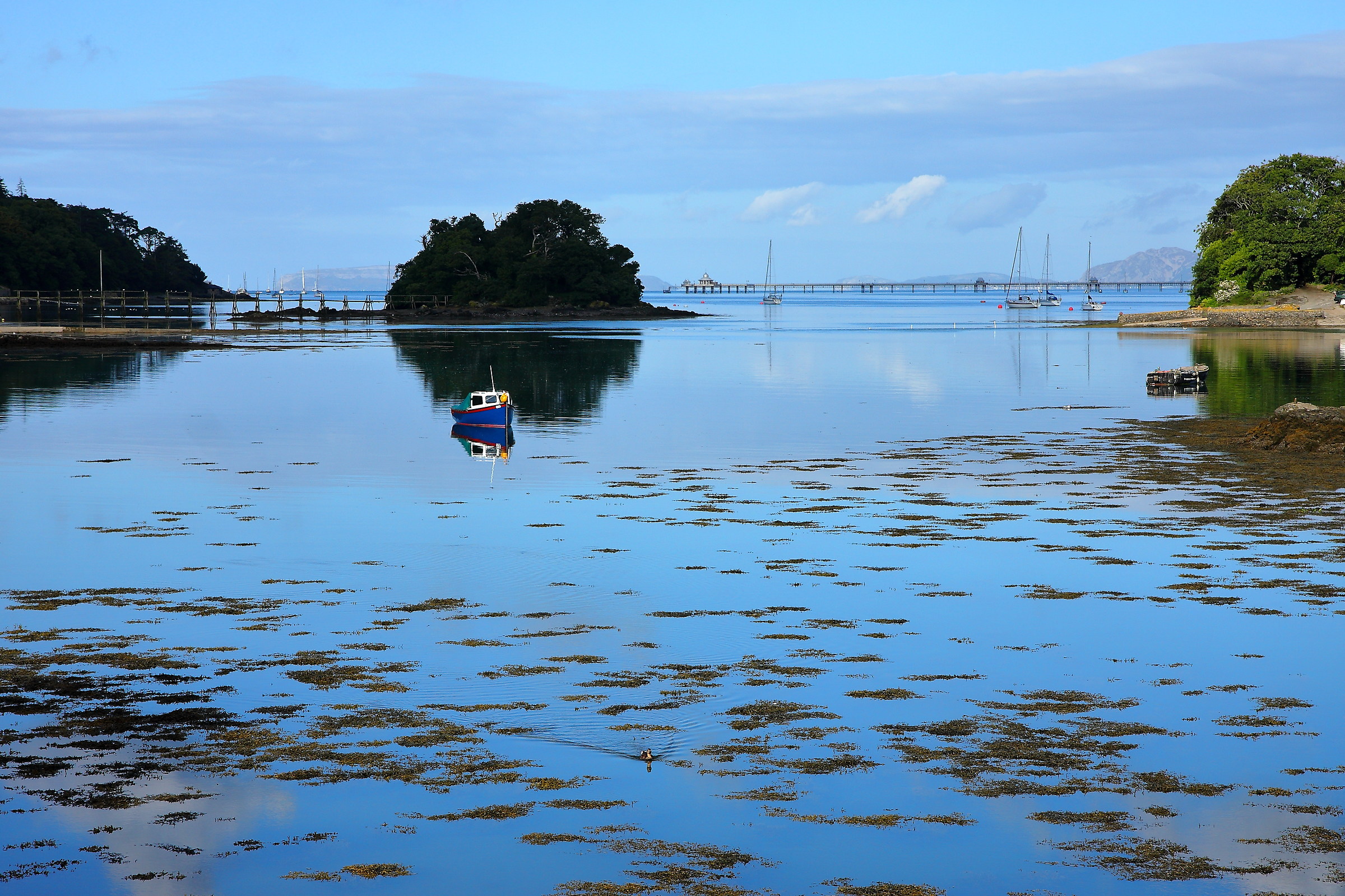 The quiet of the lagoon