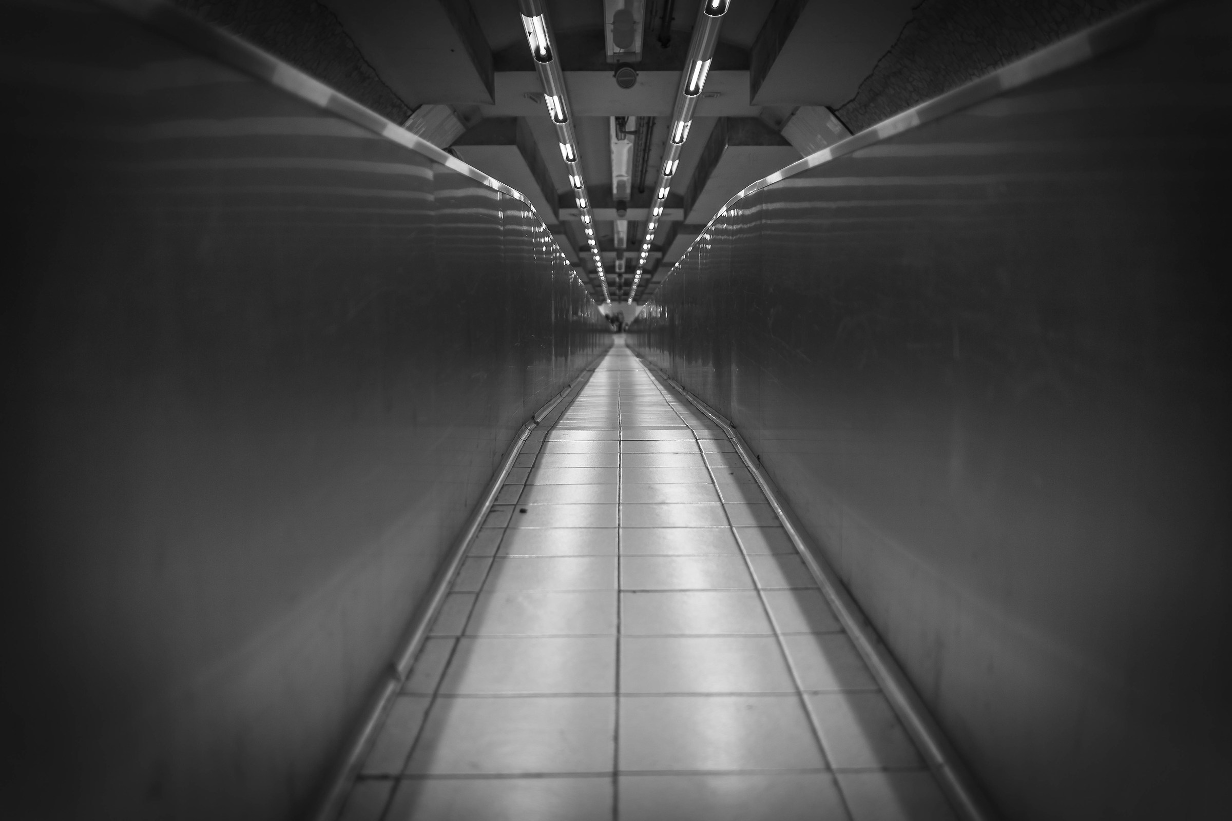 Light at the bottom ..... to the escalator