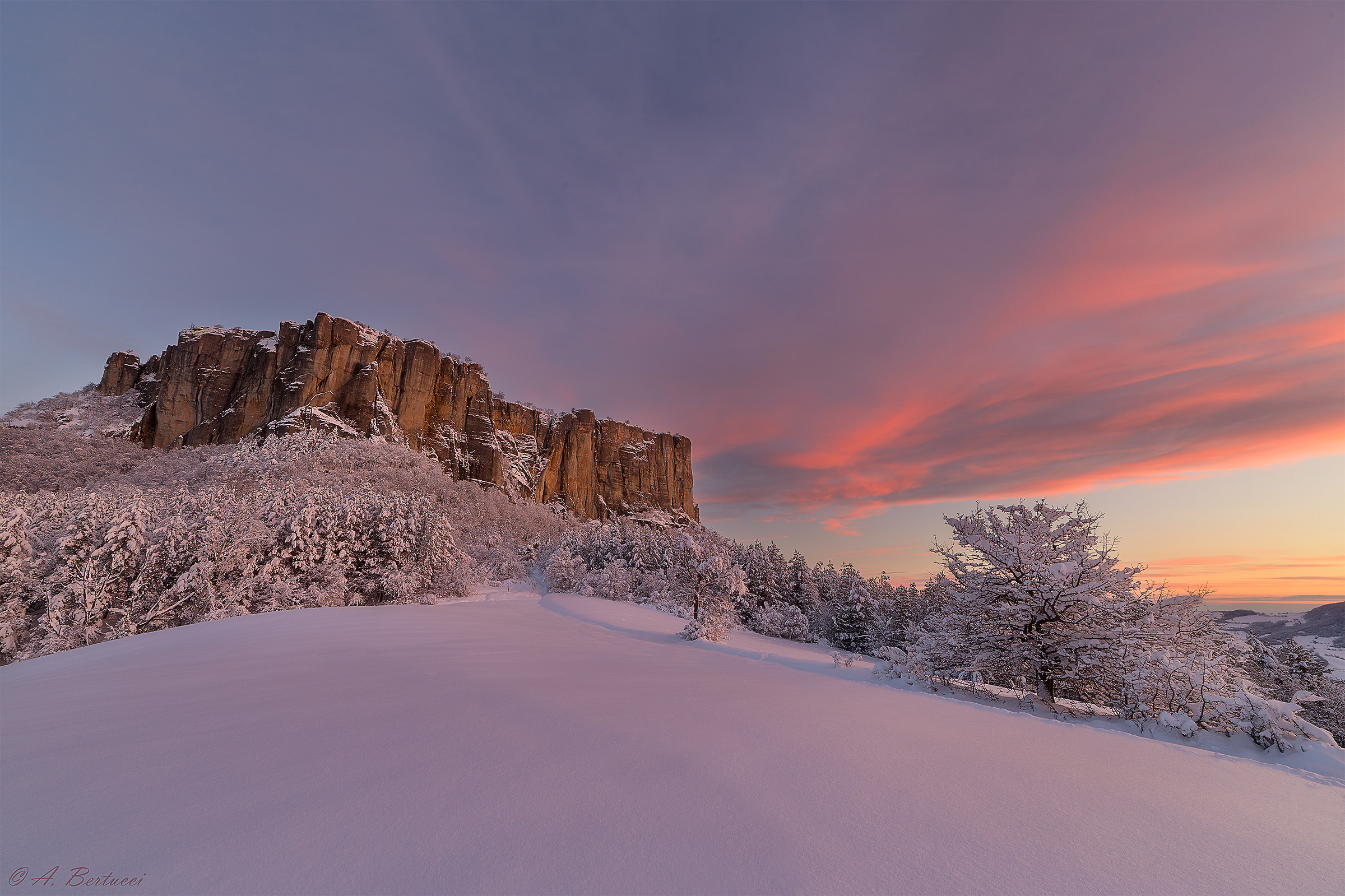 Soft as snow, hard as rock