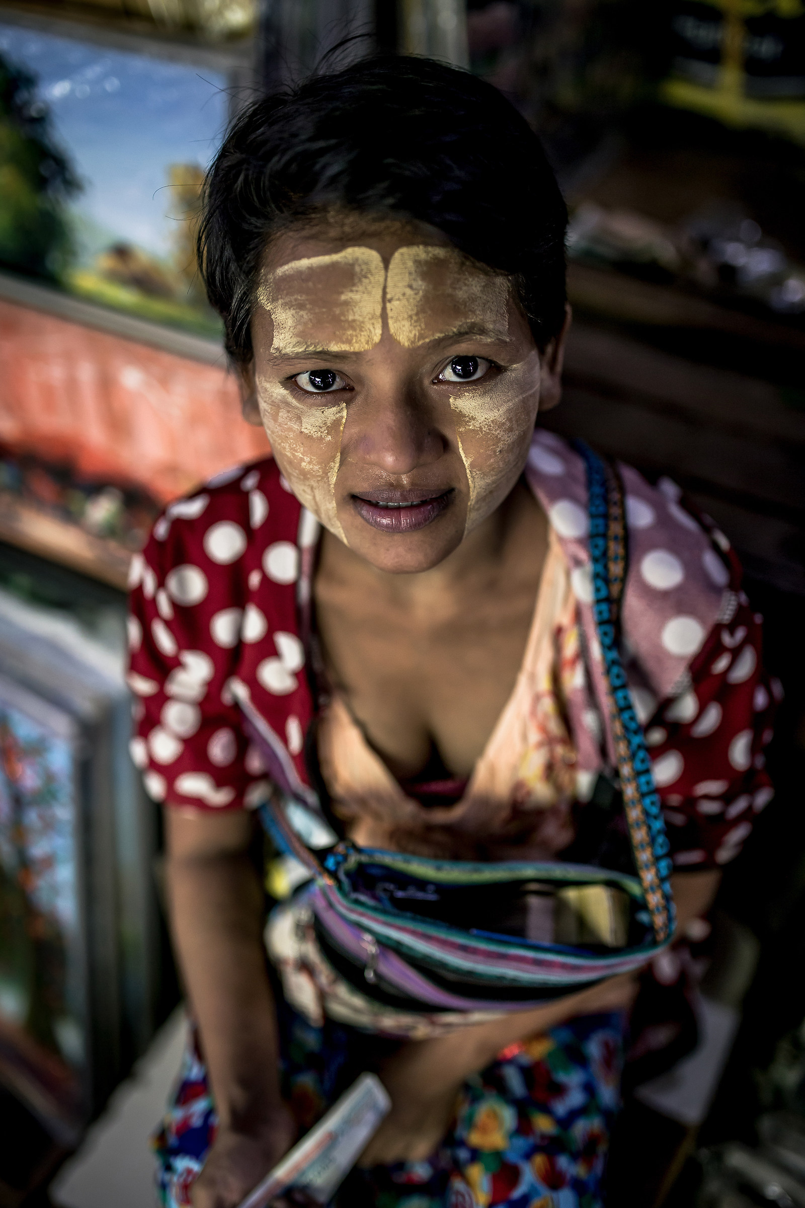 Young Burmese girl, Yangon