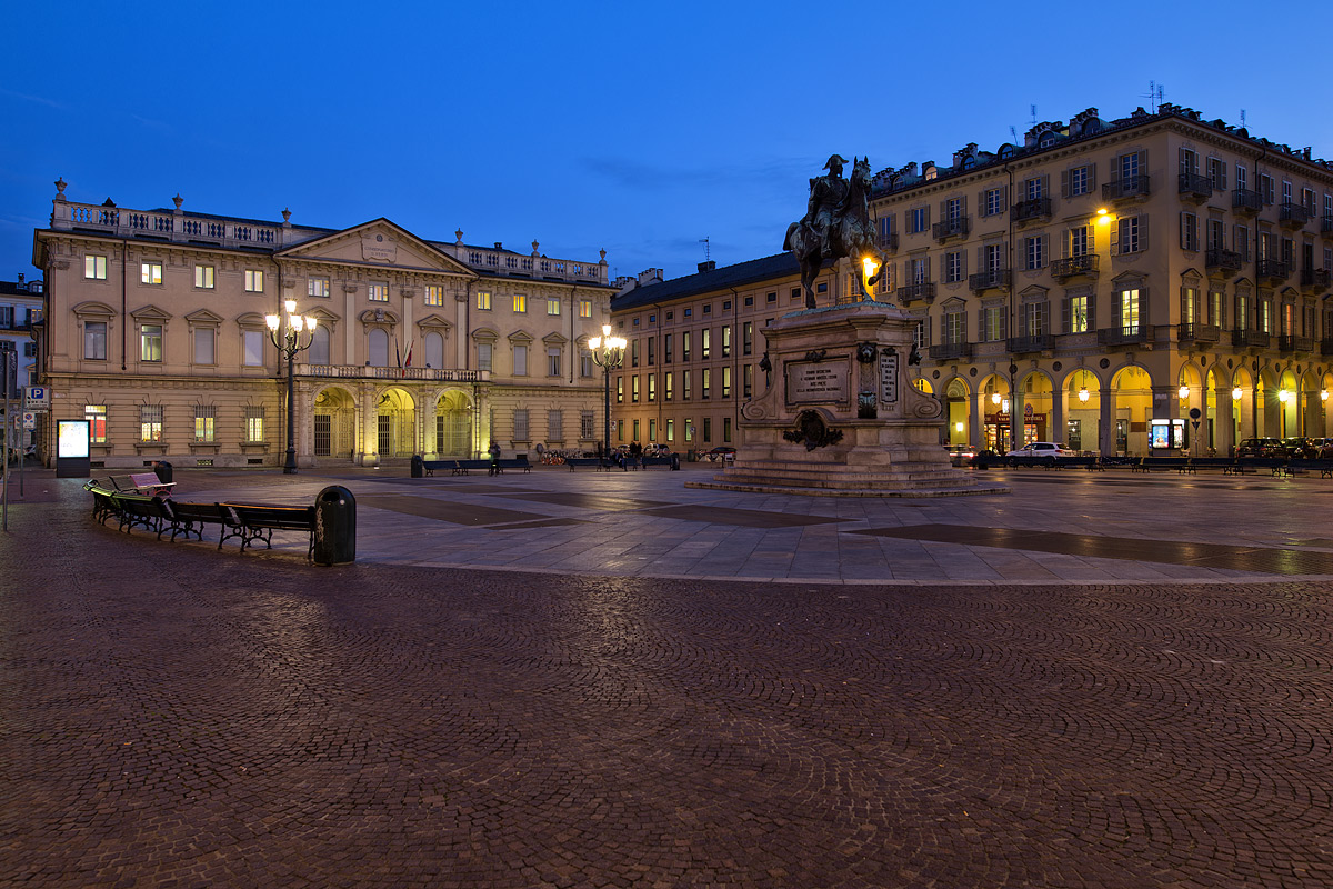 Piazza Bodoni - Blue Hour