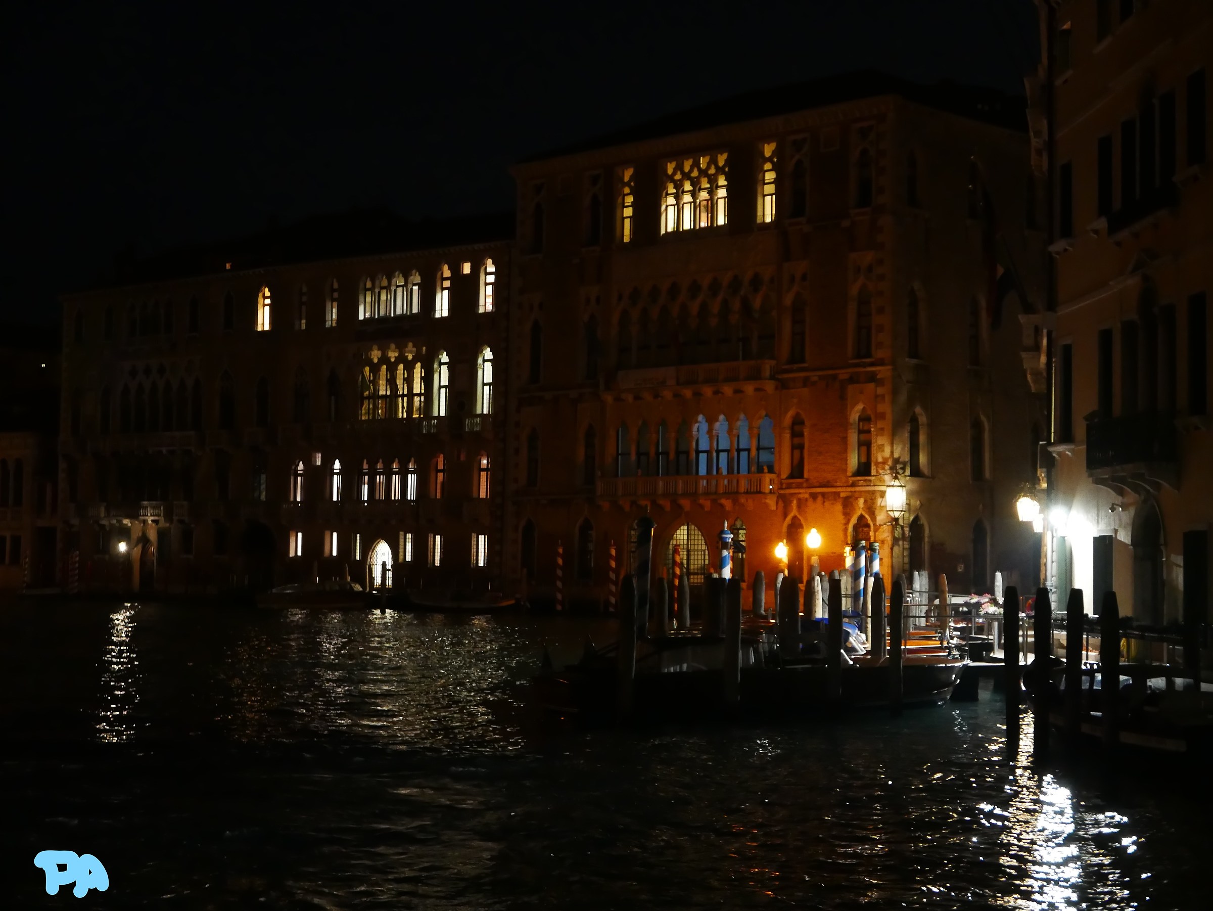 Palazzo Ca Foscari notturno