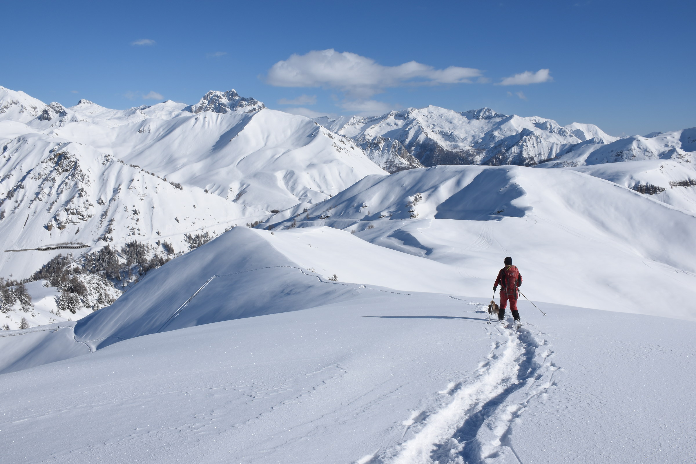 After touching the sky ...