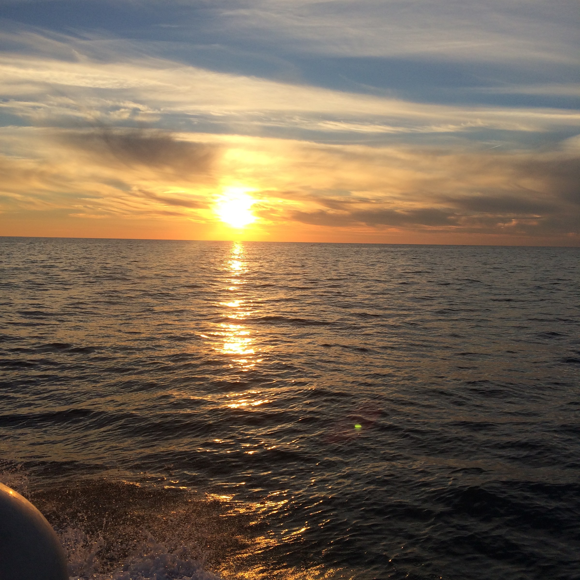 Sunset on the "5 Terre"