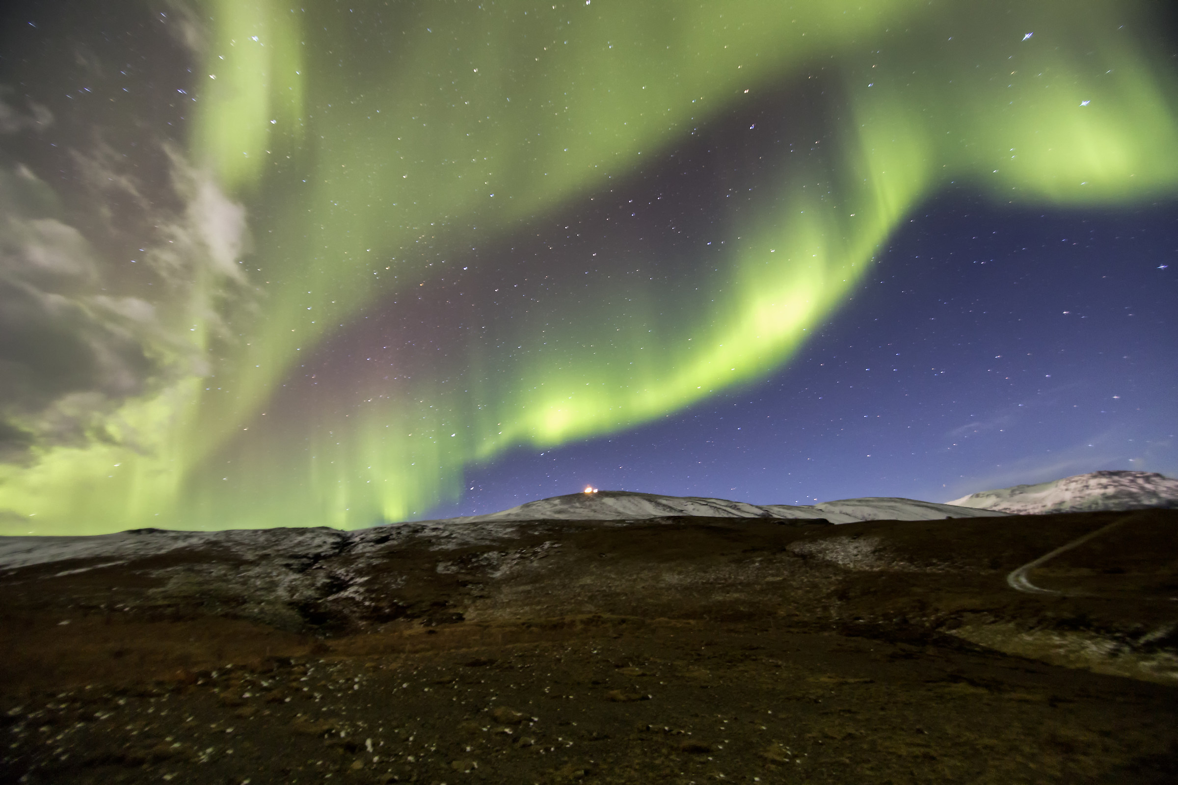 Aurora Boreale in Islanda